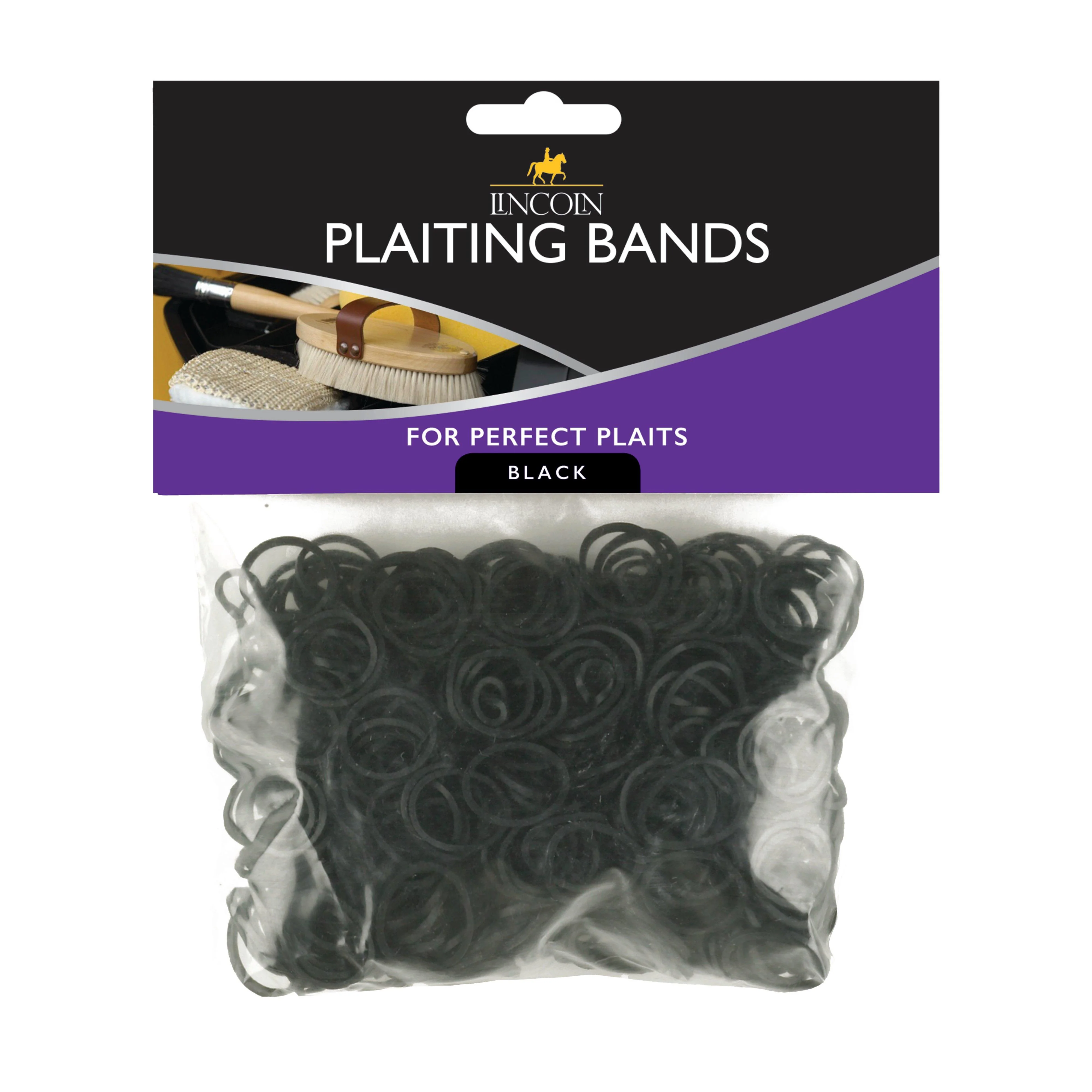 Plaiting Bands Bag Black - Image 2