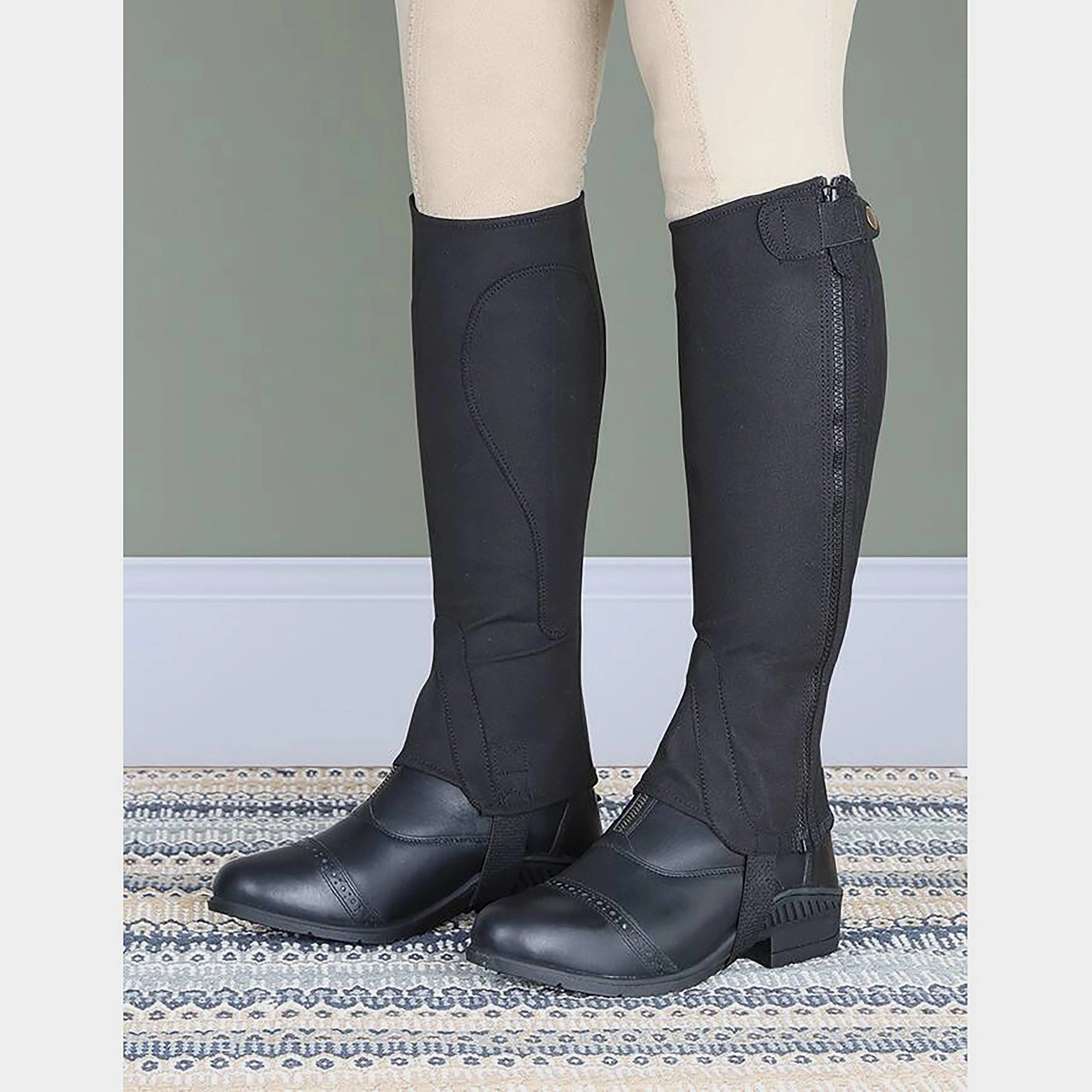 Childs Amara Half Chaps Black