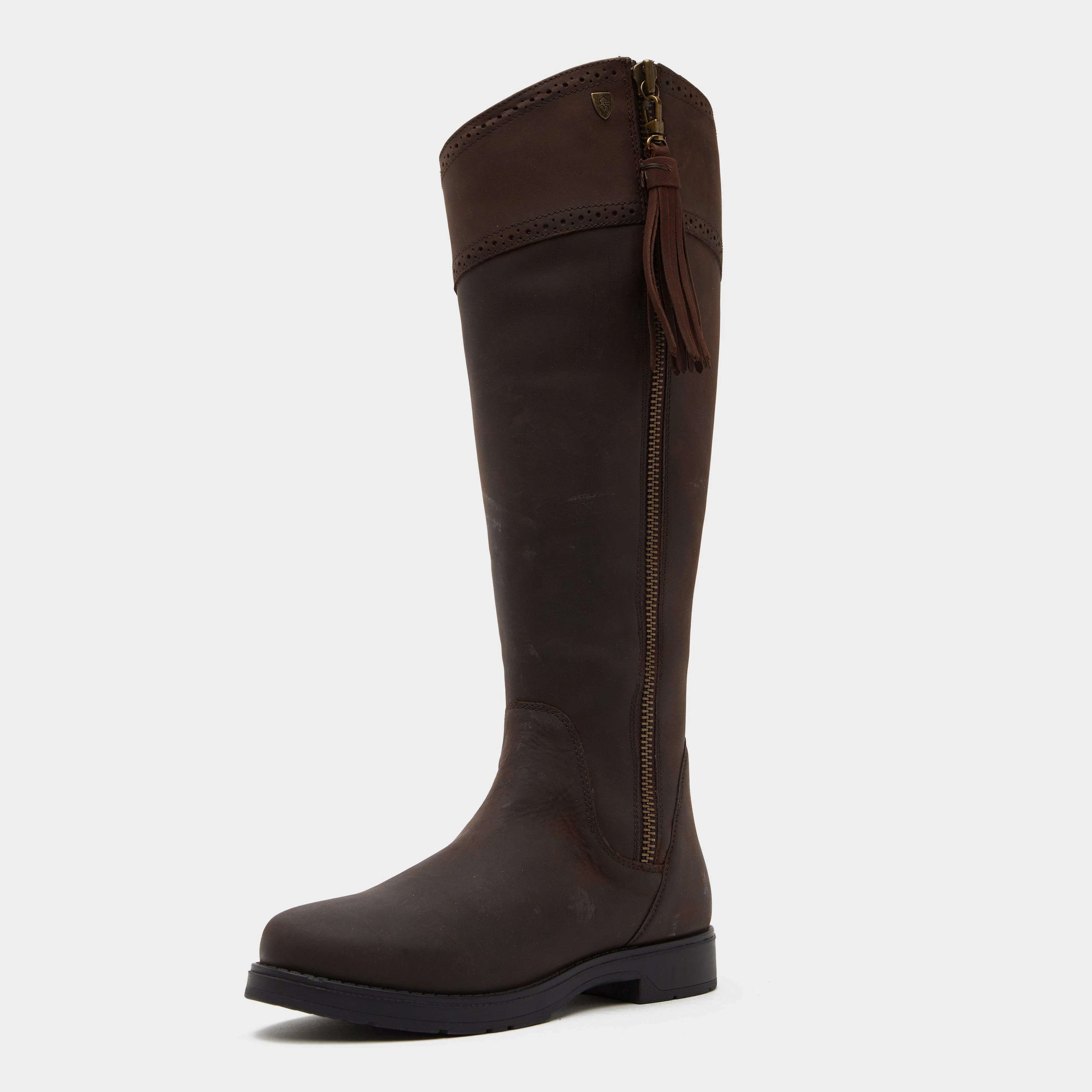 Womens Alessandro Boots Chocolate - Image 3