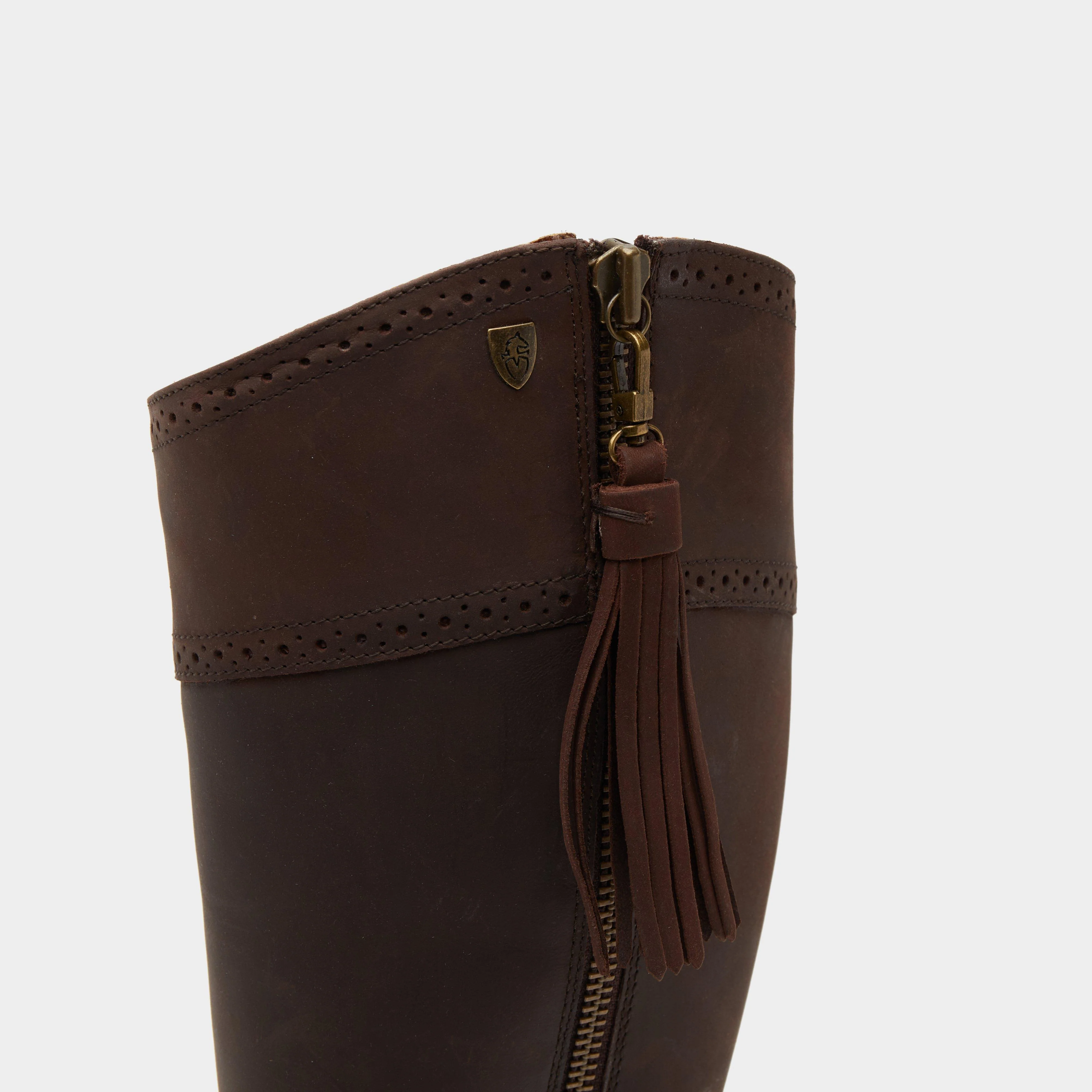 Womens Alessandro Boots Chocolate - Image 5