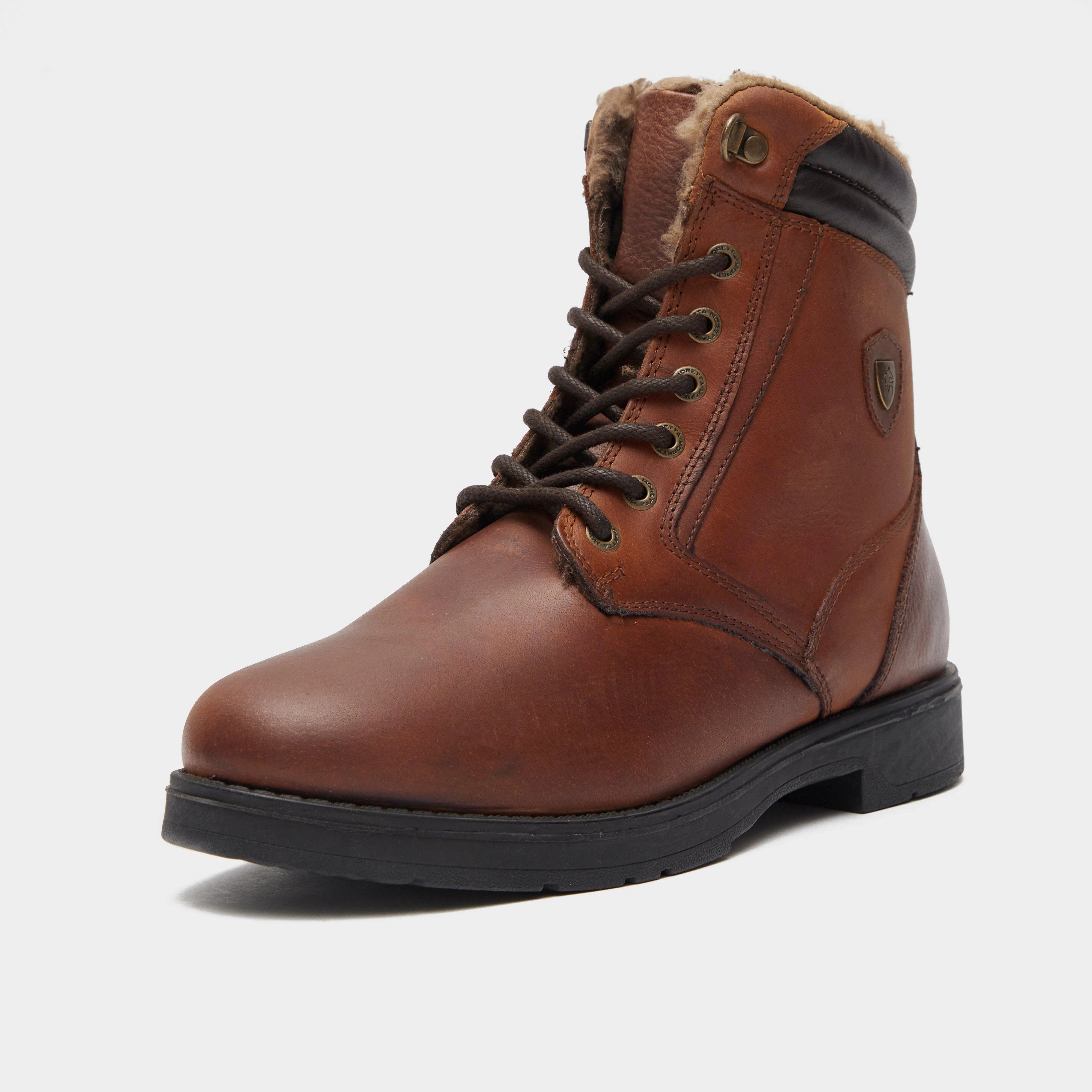 Womens Ottavia Lace Up Boots Brown - Image 3