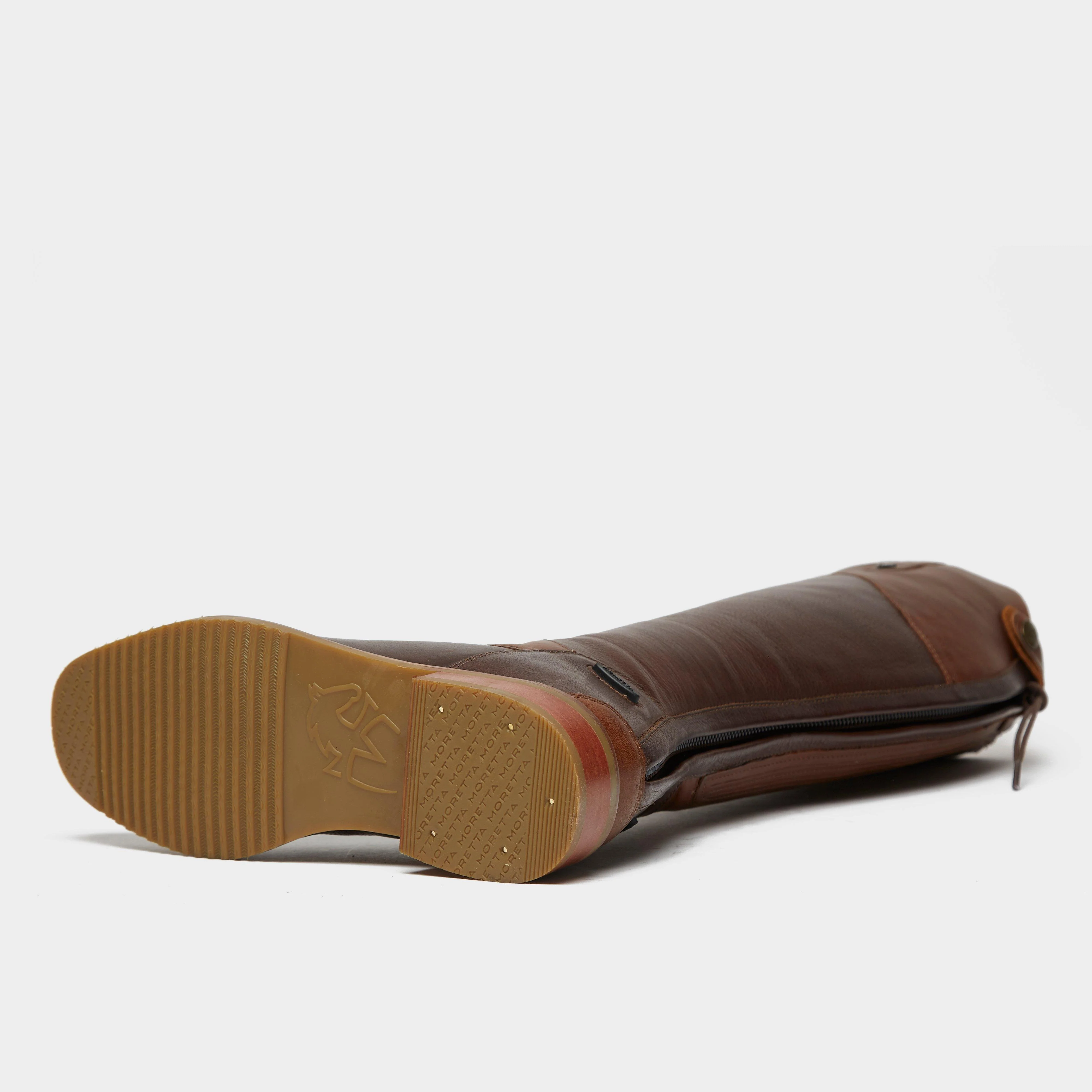 Womens Pietra Tall Riding Boots Chestnut - Image 3