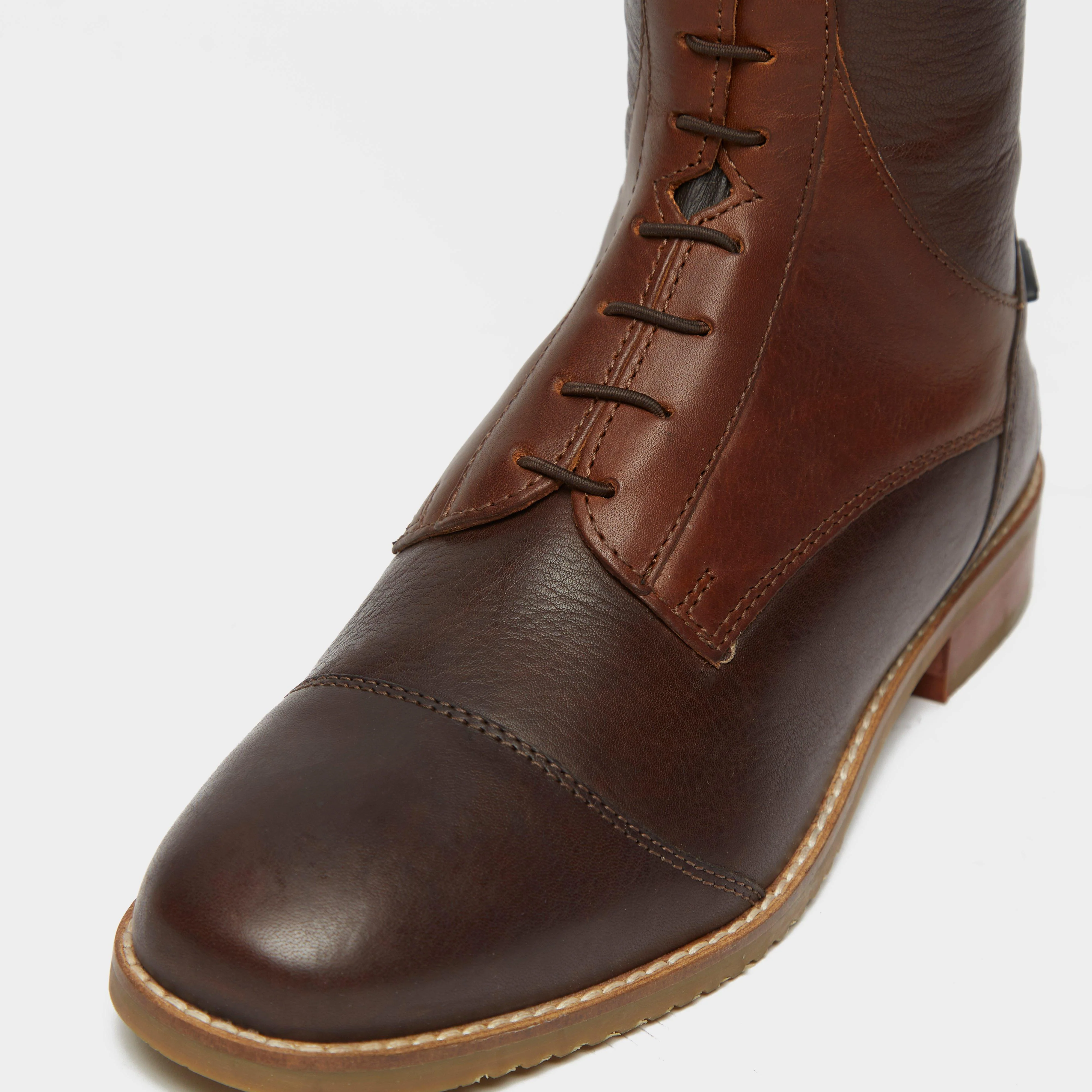Womens Pietra Tall Riding Boots Chestnut - Image 5