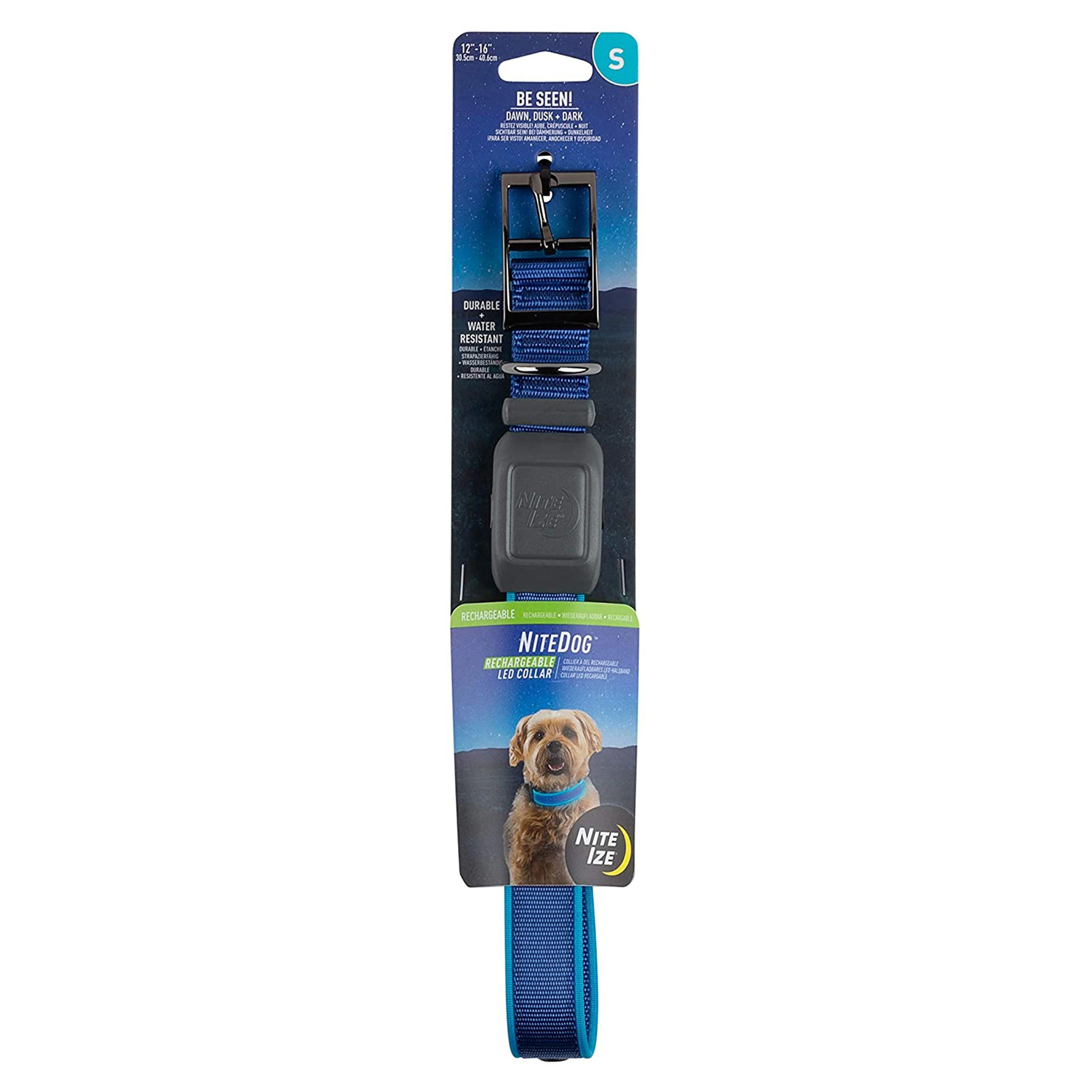 Nitedog® LED Rechargeable Collar Blue Small - Image 6