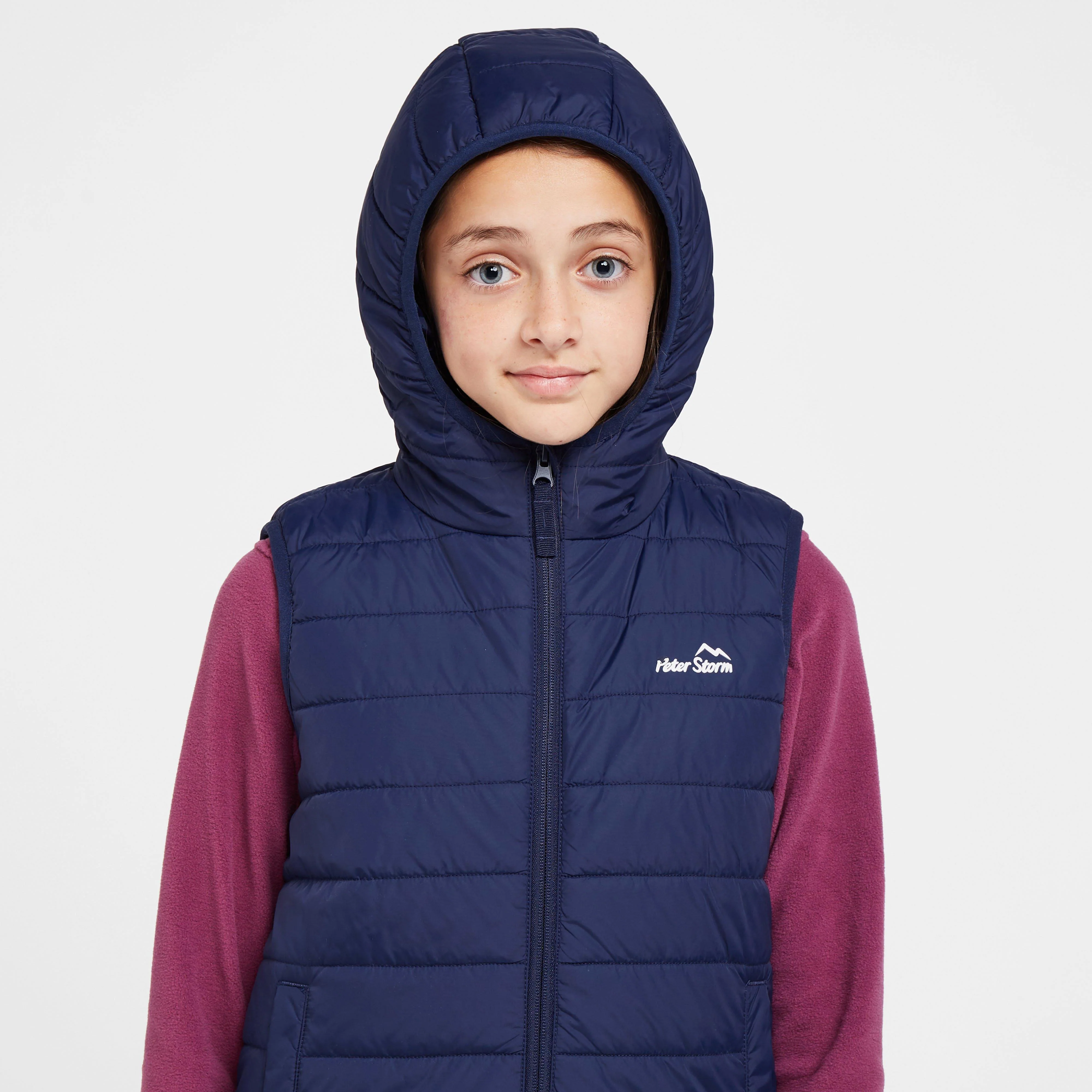Kids Blisco II Insulated Gilet Navy - Image 4