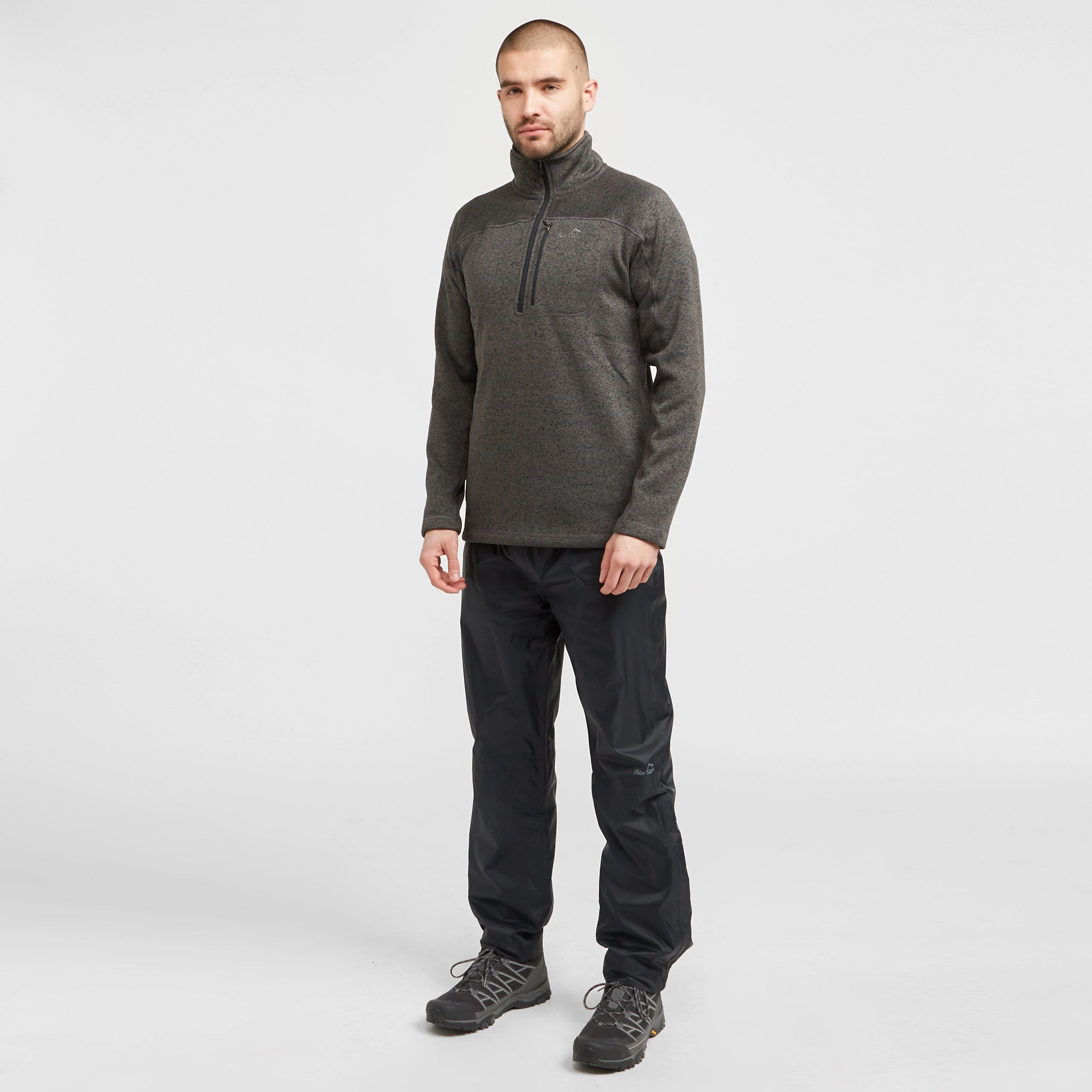 Mens Hohokum Half-Zip Fleece Grey - Image 3