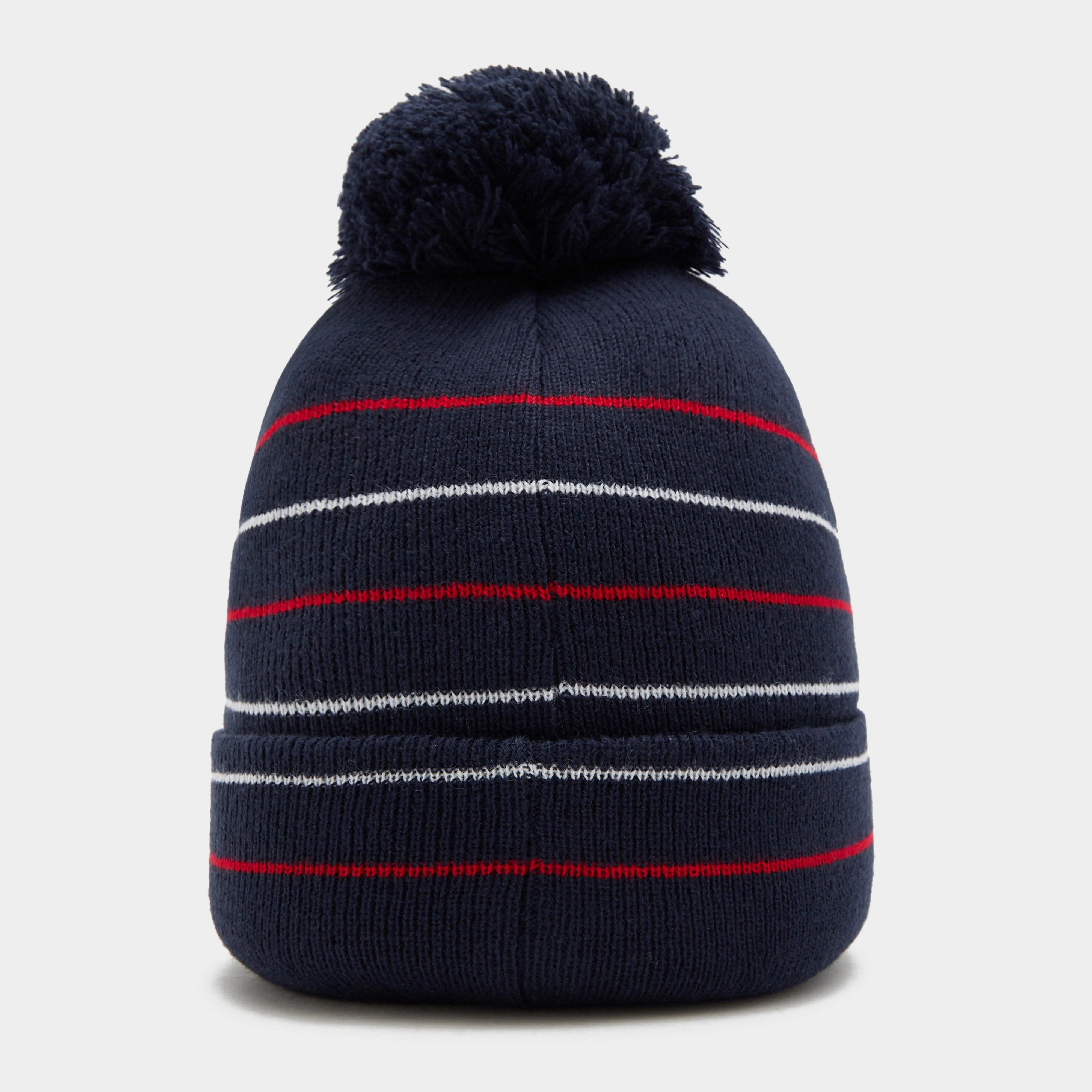 Kids Vision Stripe LED Pom Hat Navy - Image 2