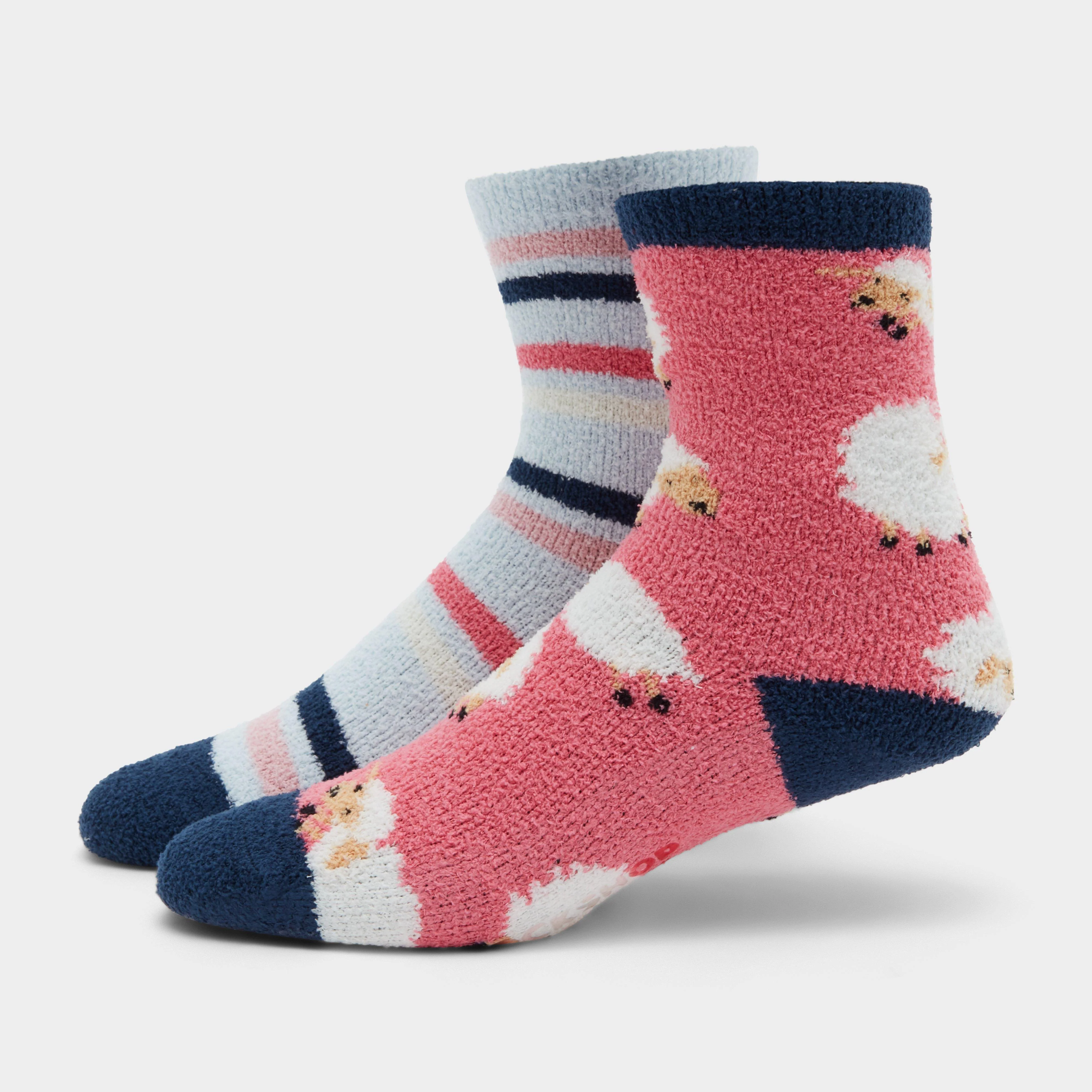 Women's Lounge Socks 2 Pack Sheep - Image 3