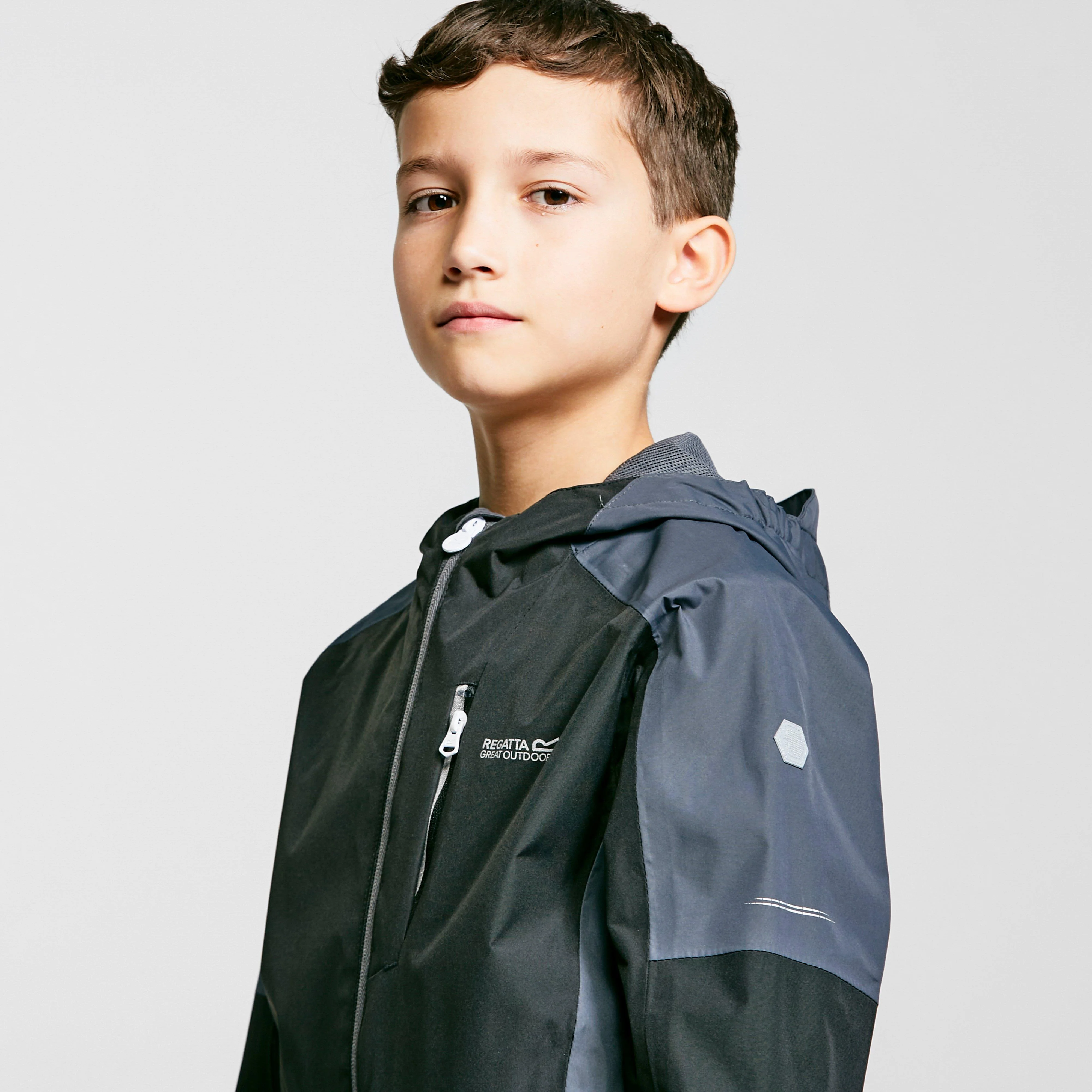 Childs Calderdale II Jacket Black/Seal Grey - Image 5