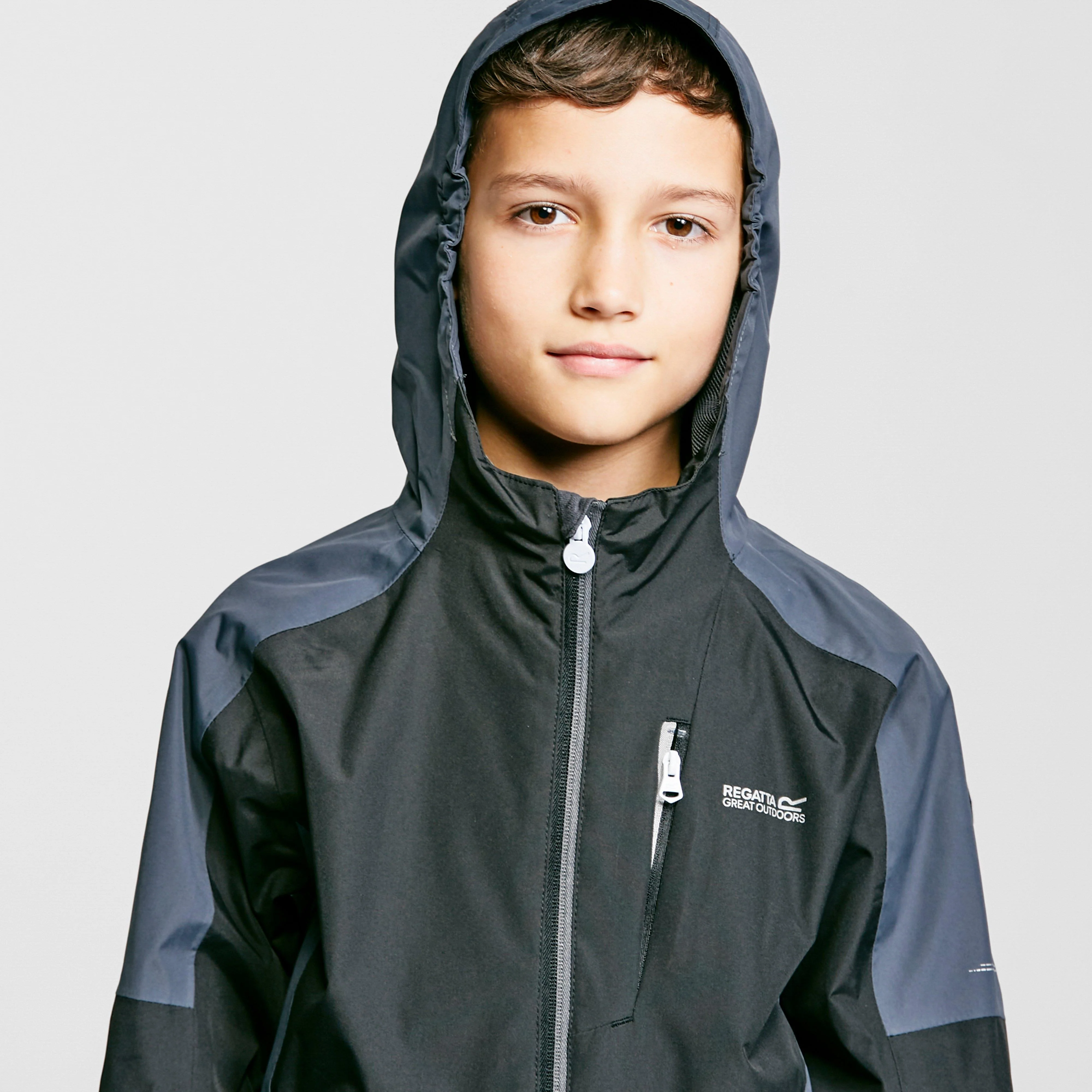 Childs Calderdale II Jacket Black/Seal Grey - Image 6