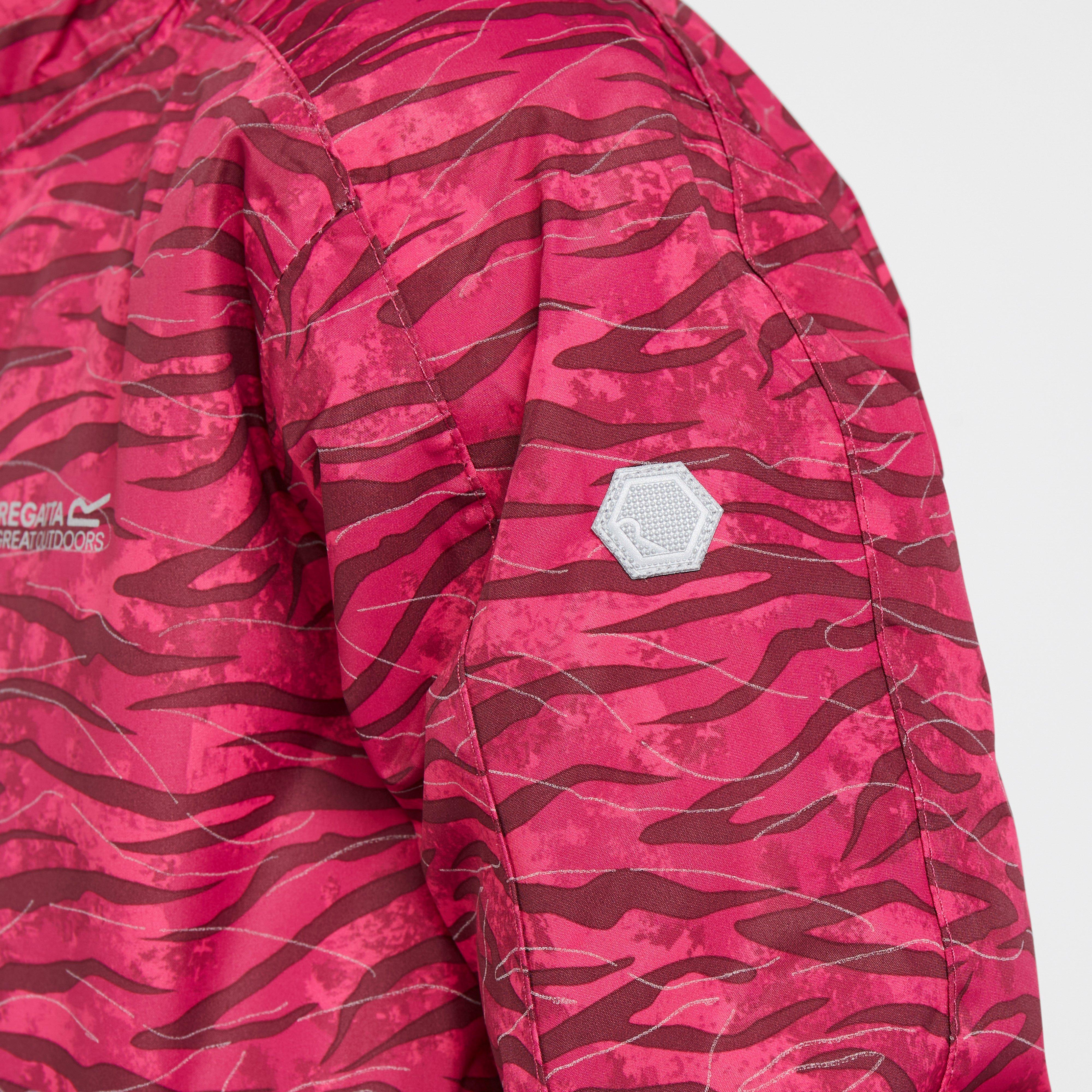 Kids Volcanics VI Jacket Pink Camo - Image 8