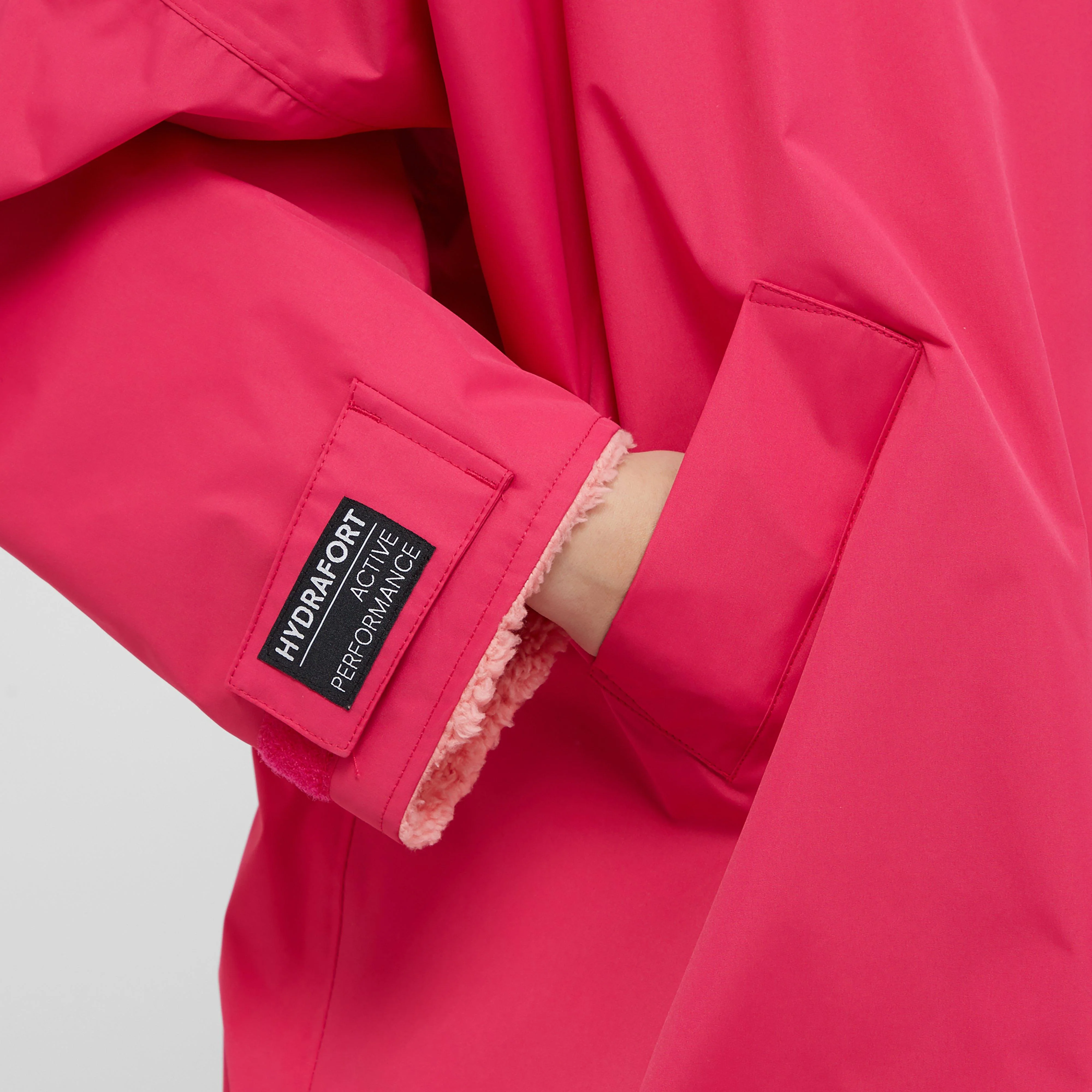 Kids Waterproof Robe Pink Potion Shell - Image 7