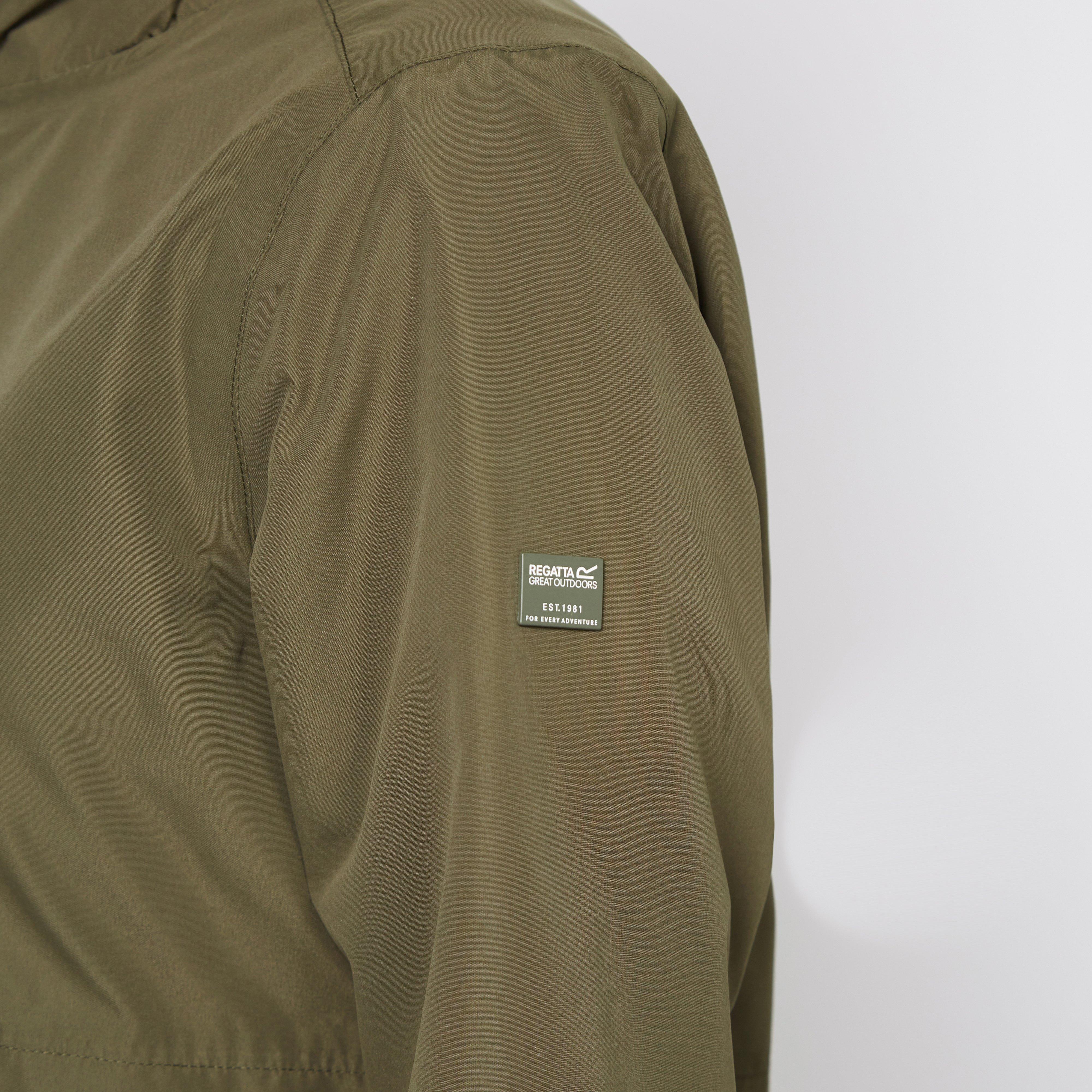 Ladies Nadira Waterproof Jacket Khaki - Image 9