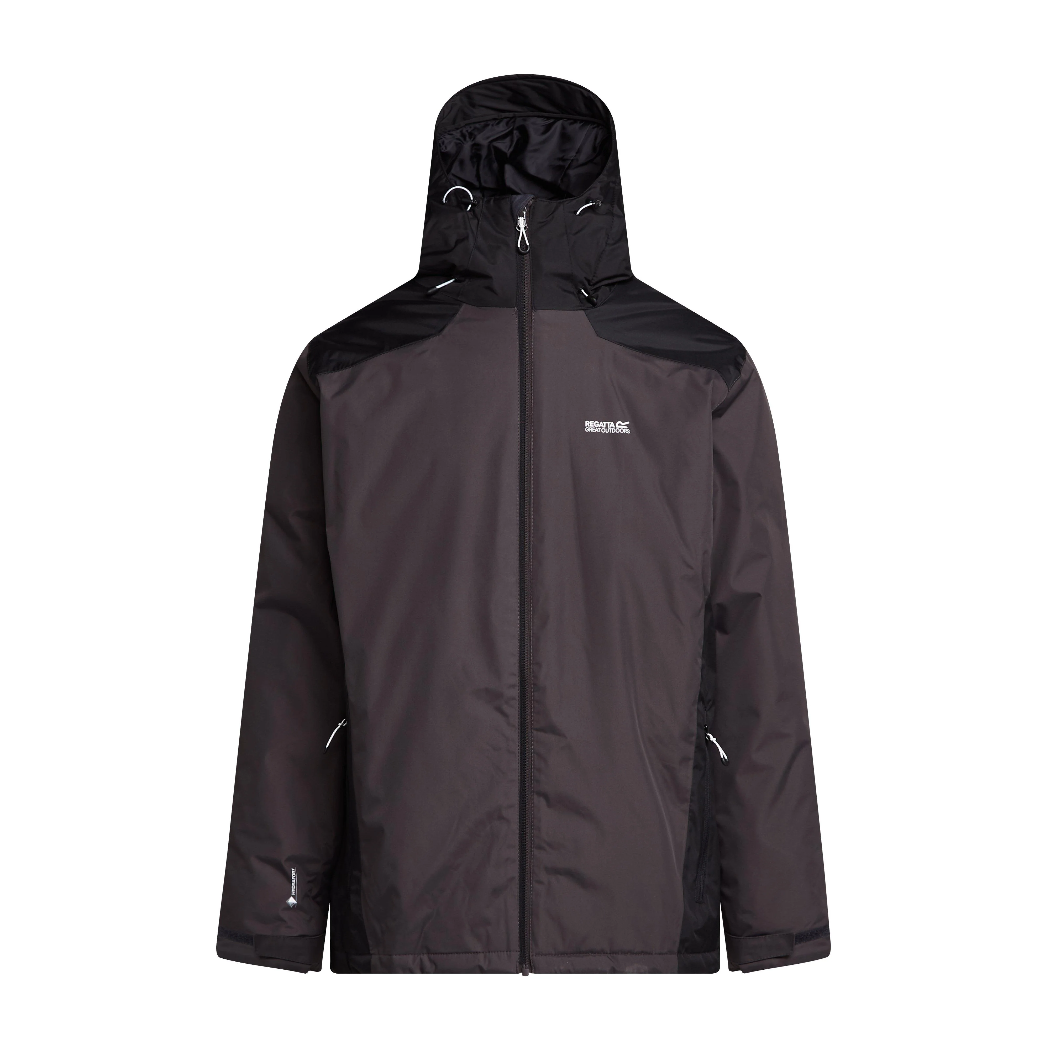 Mens Thornridge II Waterproof Insulated Jacket Ash Black - Image 13