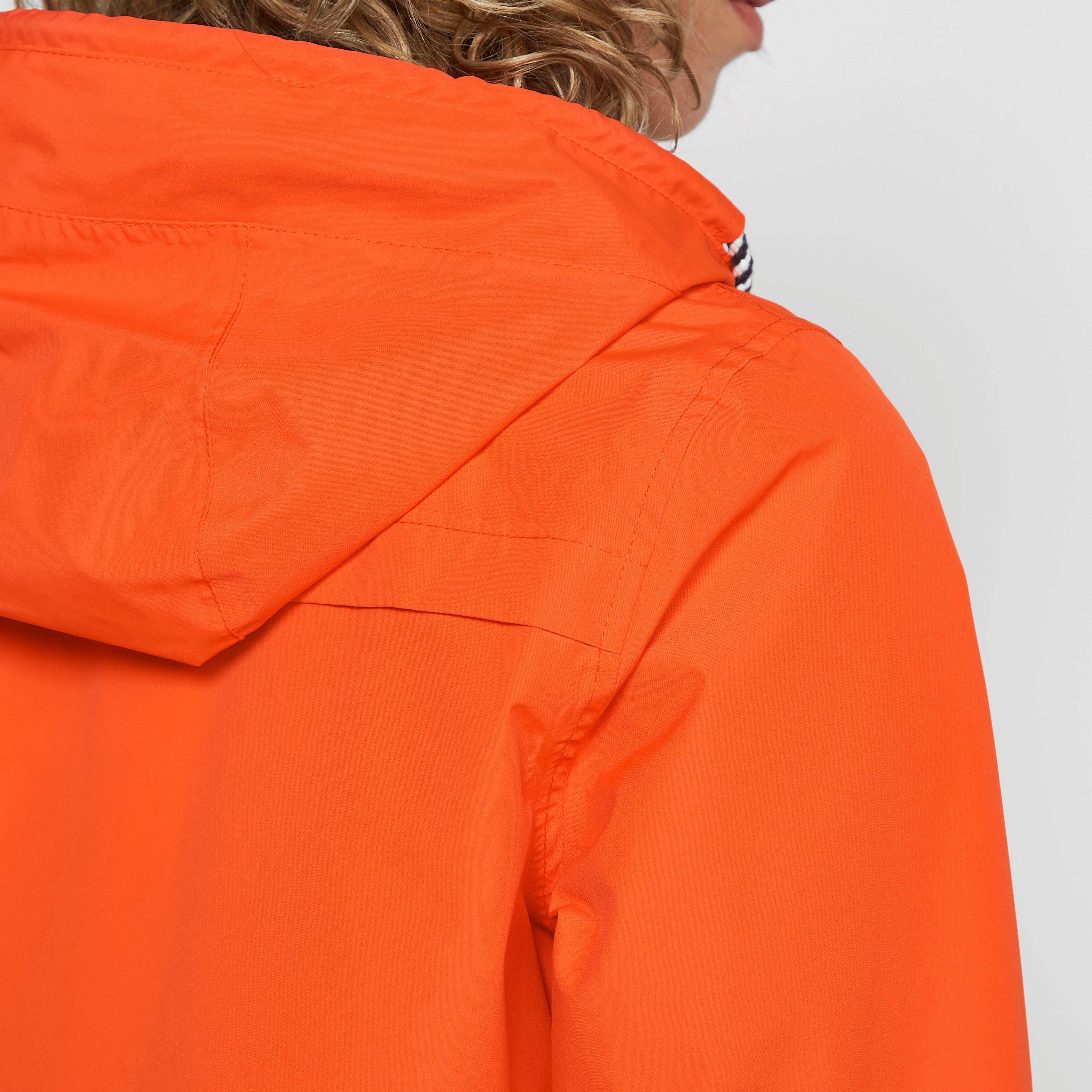 Womens Bayarma Waterproof Jacket Orange - Image 10