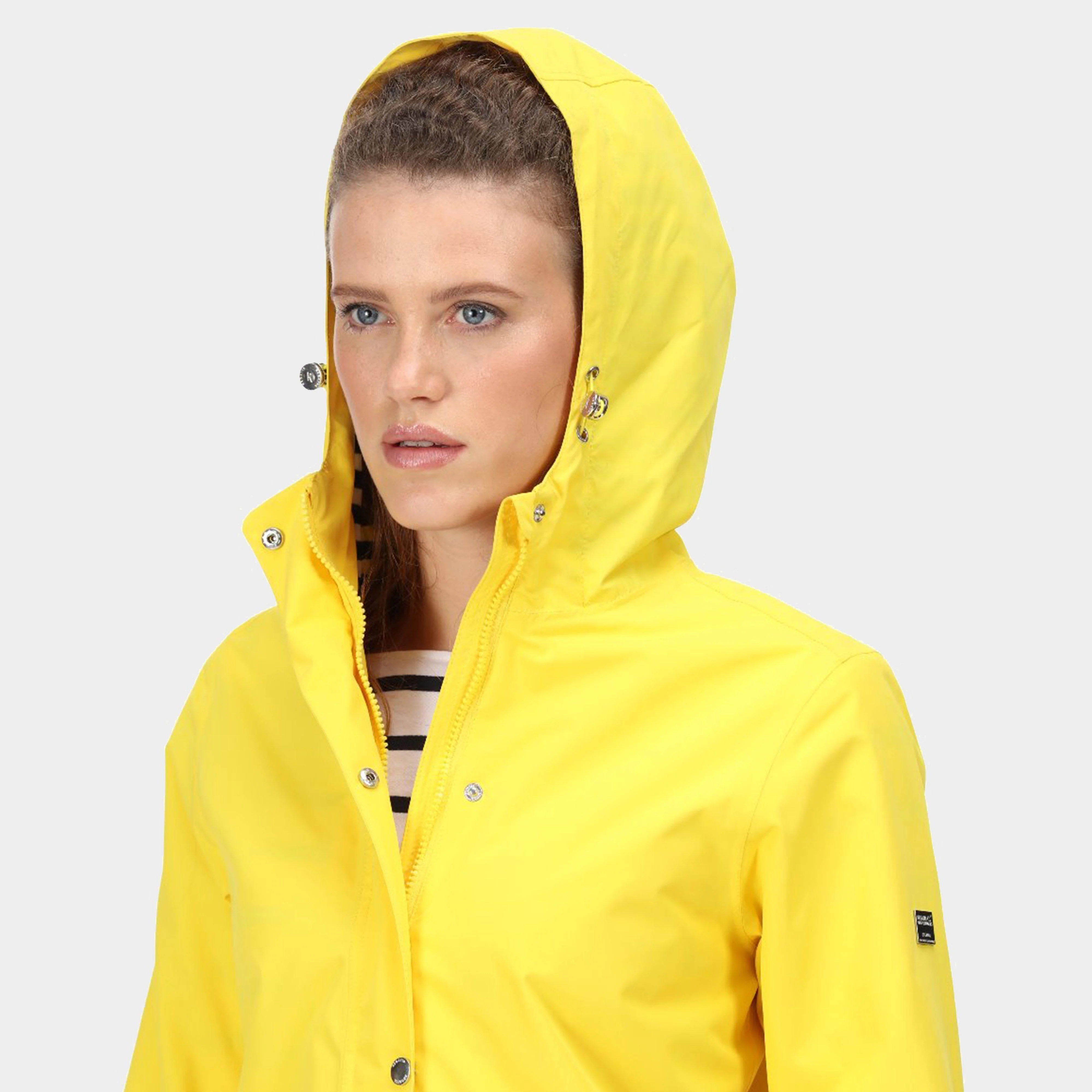 Womens Blakesleigh Waterproof Jacket Maize Yellow - Image 8