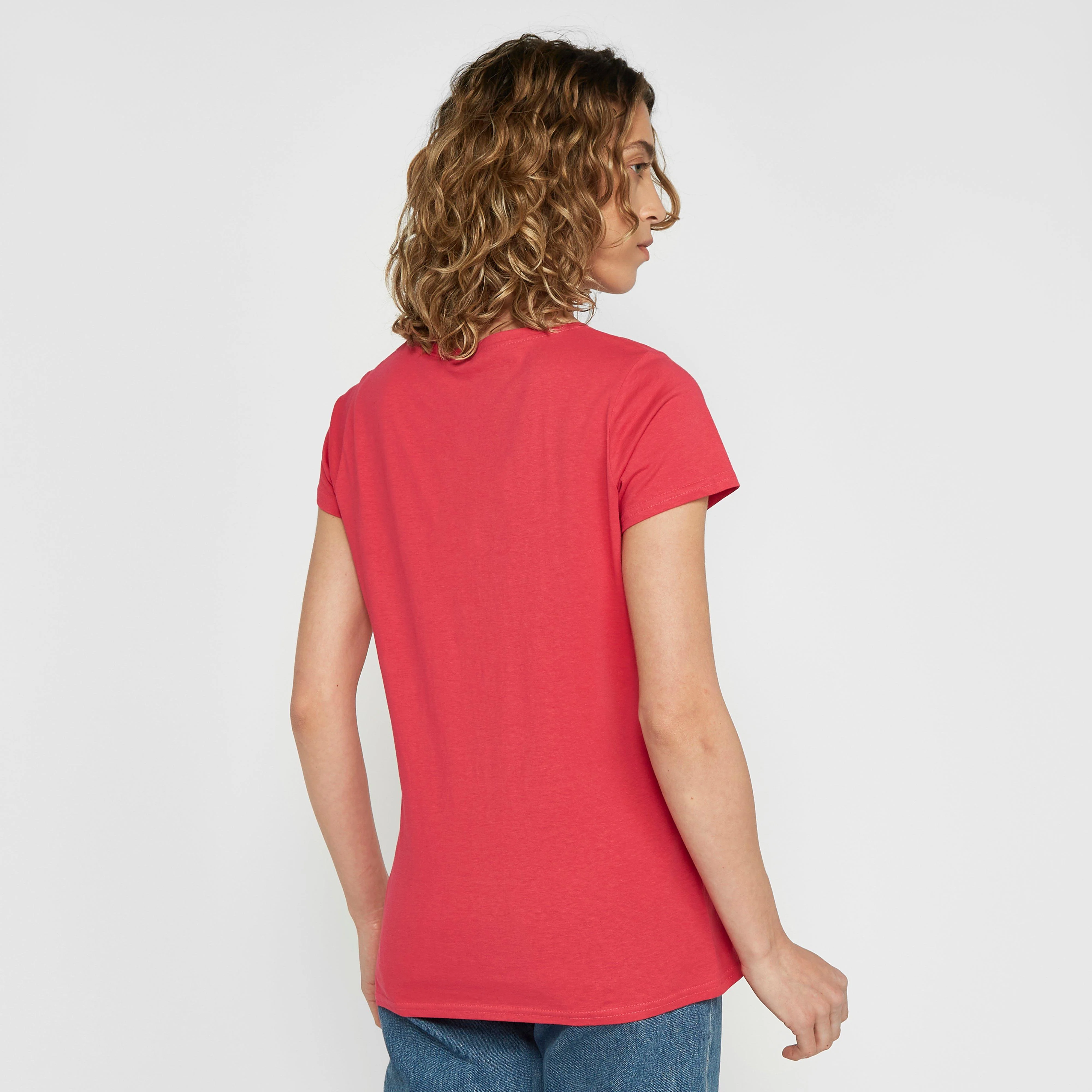 Womens Carlie T-Shirt Rethink Pink - Image 2