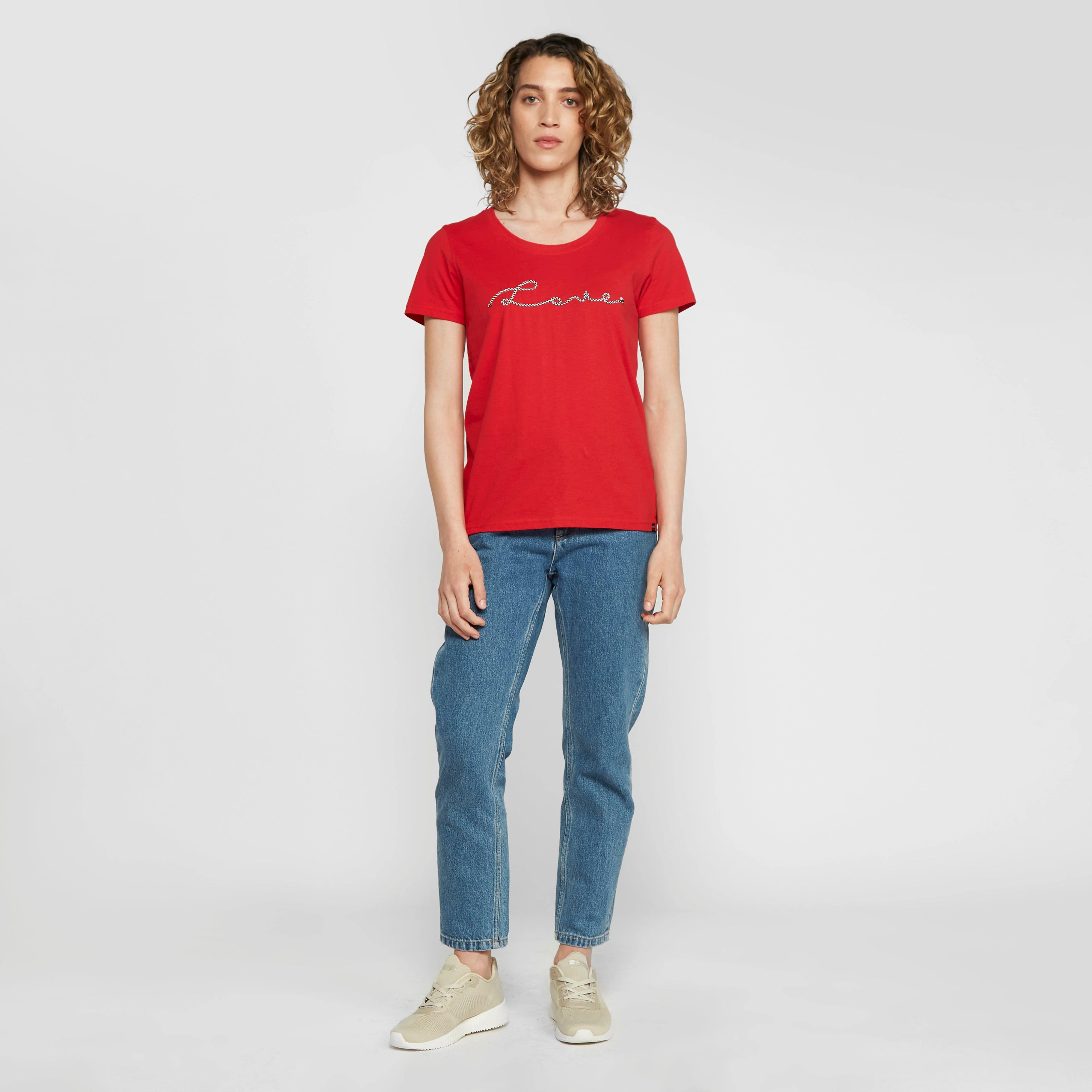 Womens Flandra VI T-Shirt True Red - Image 3