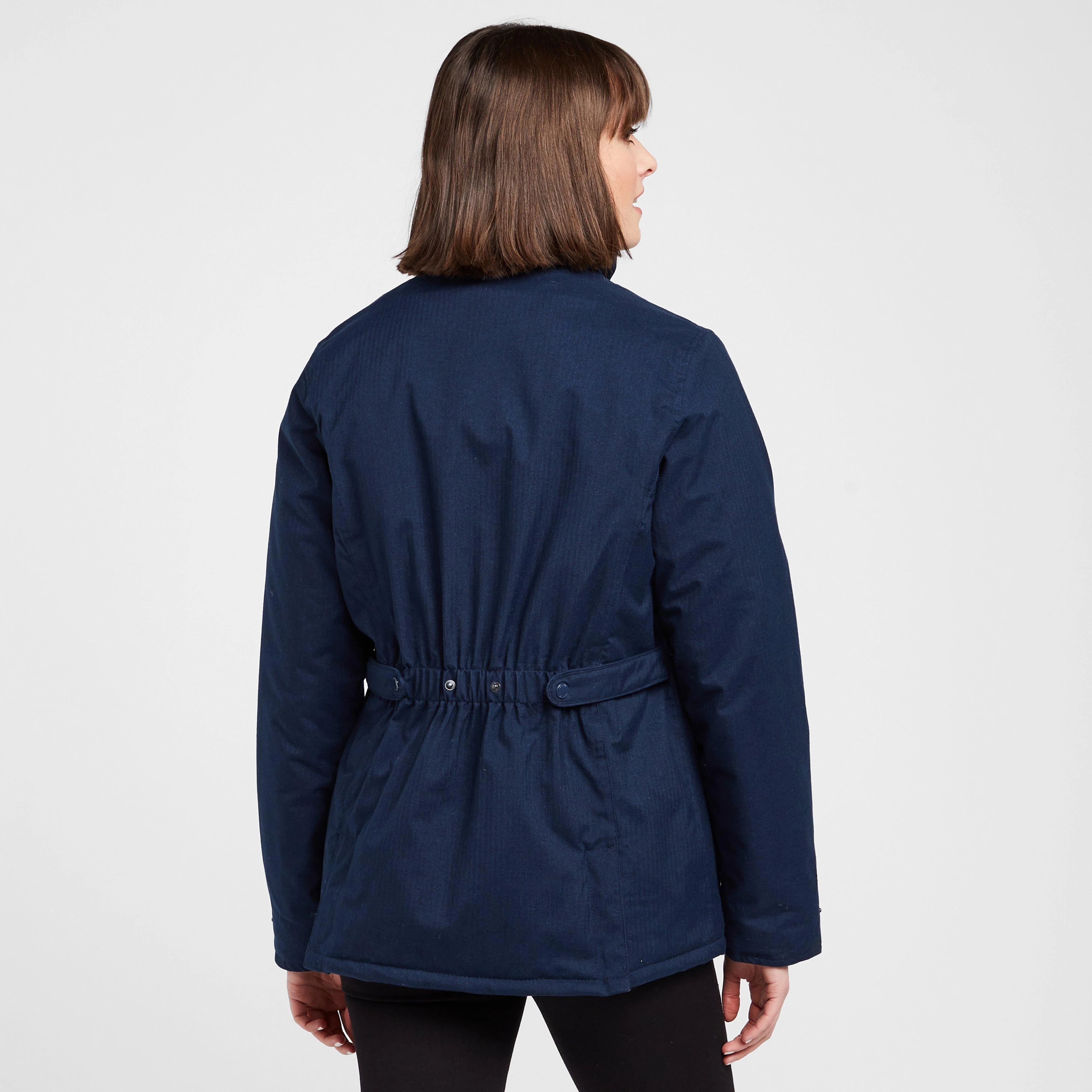 Womens Leighton Waterproof Jacket Navy - Image 2