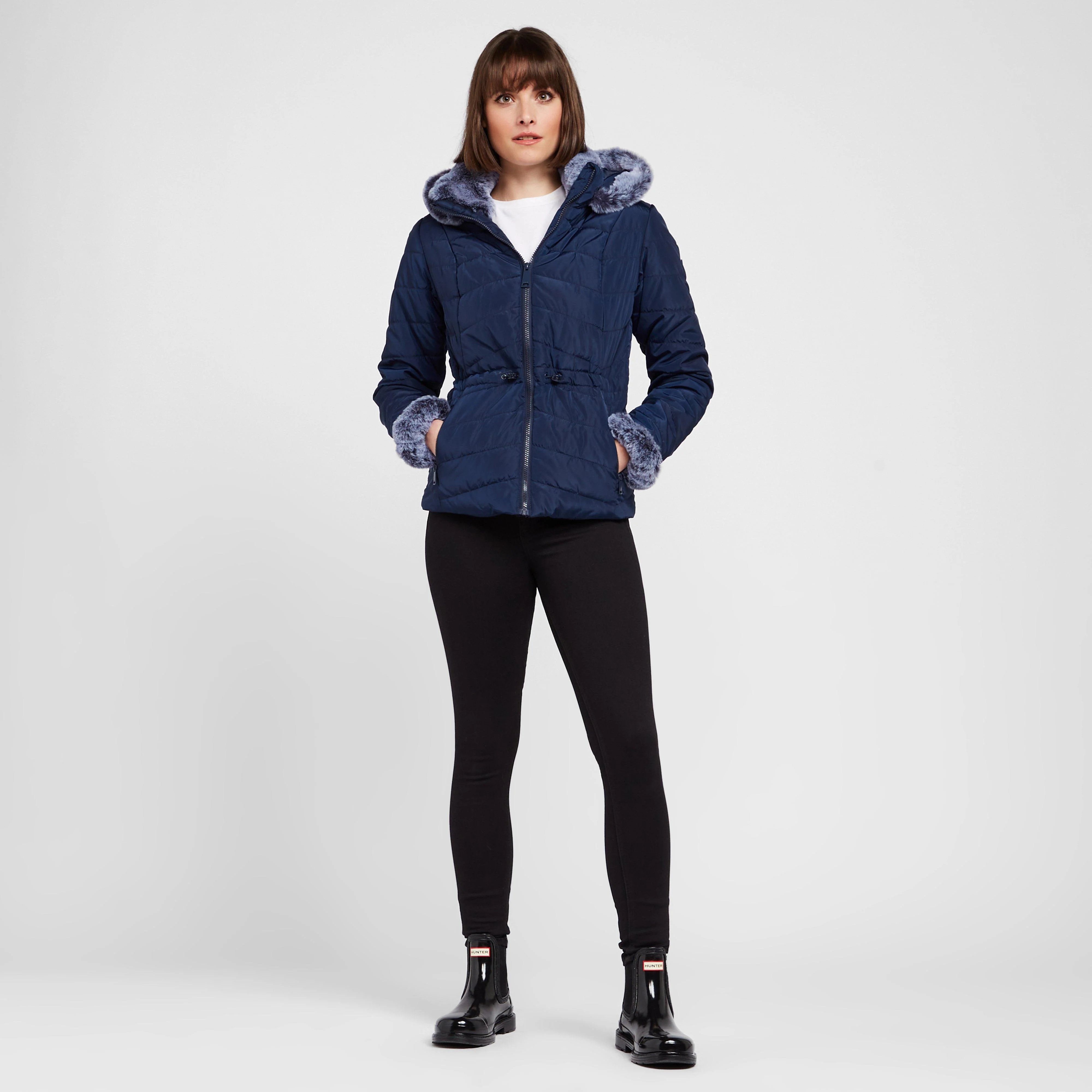 Women's Willabella Waterproof Jacket Navy - Image 3