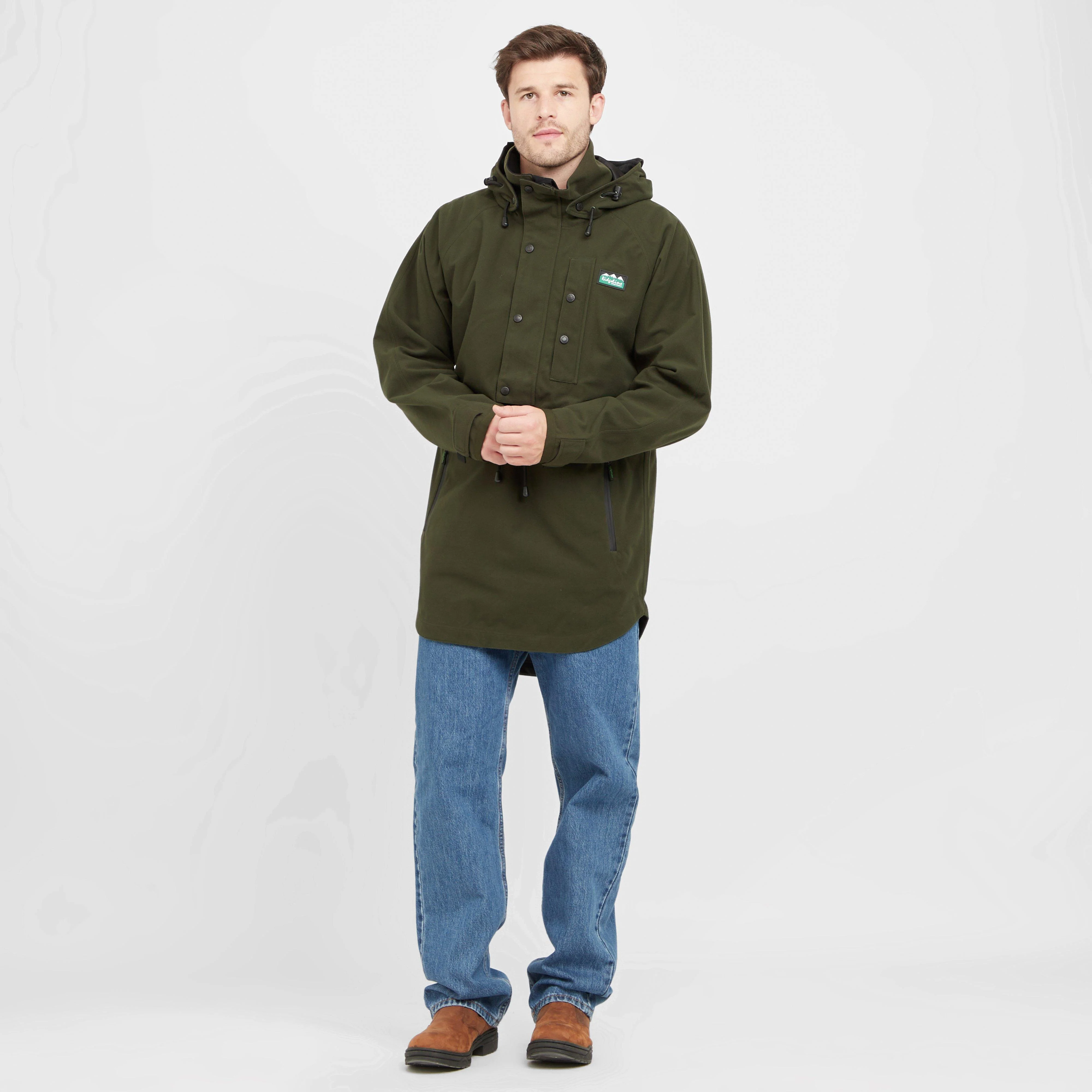 Mens Monsoon Classic Smock Deep Forest - Image 3
