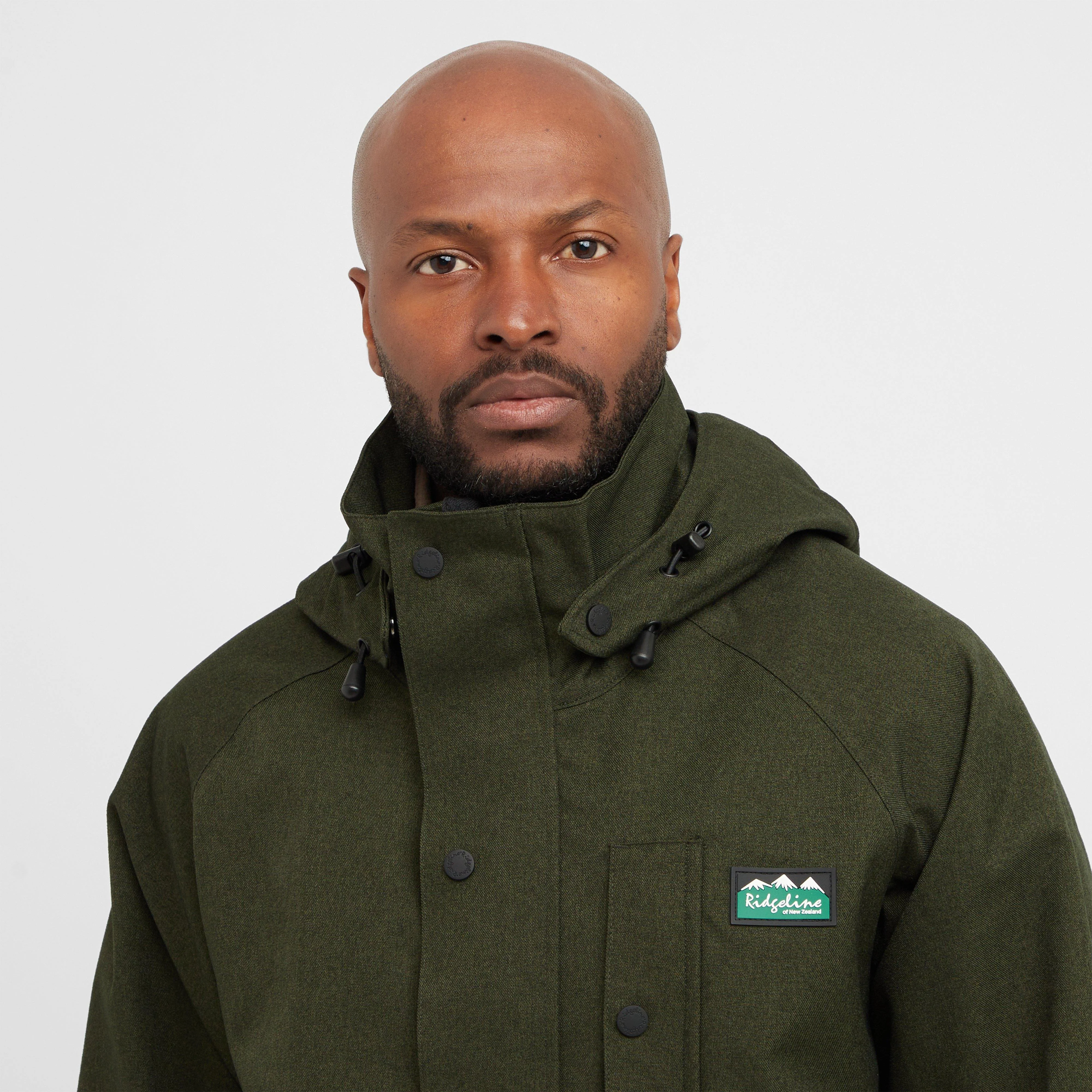 Mens Monsoon Light Jacket Deep Forest - Image 8