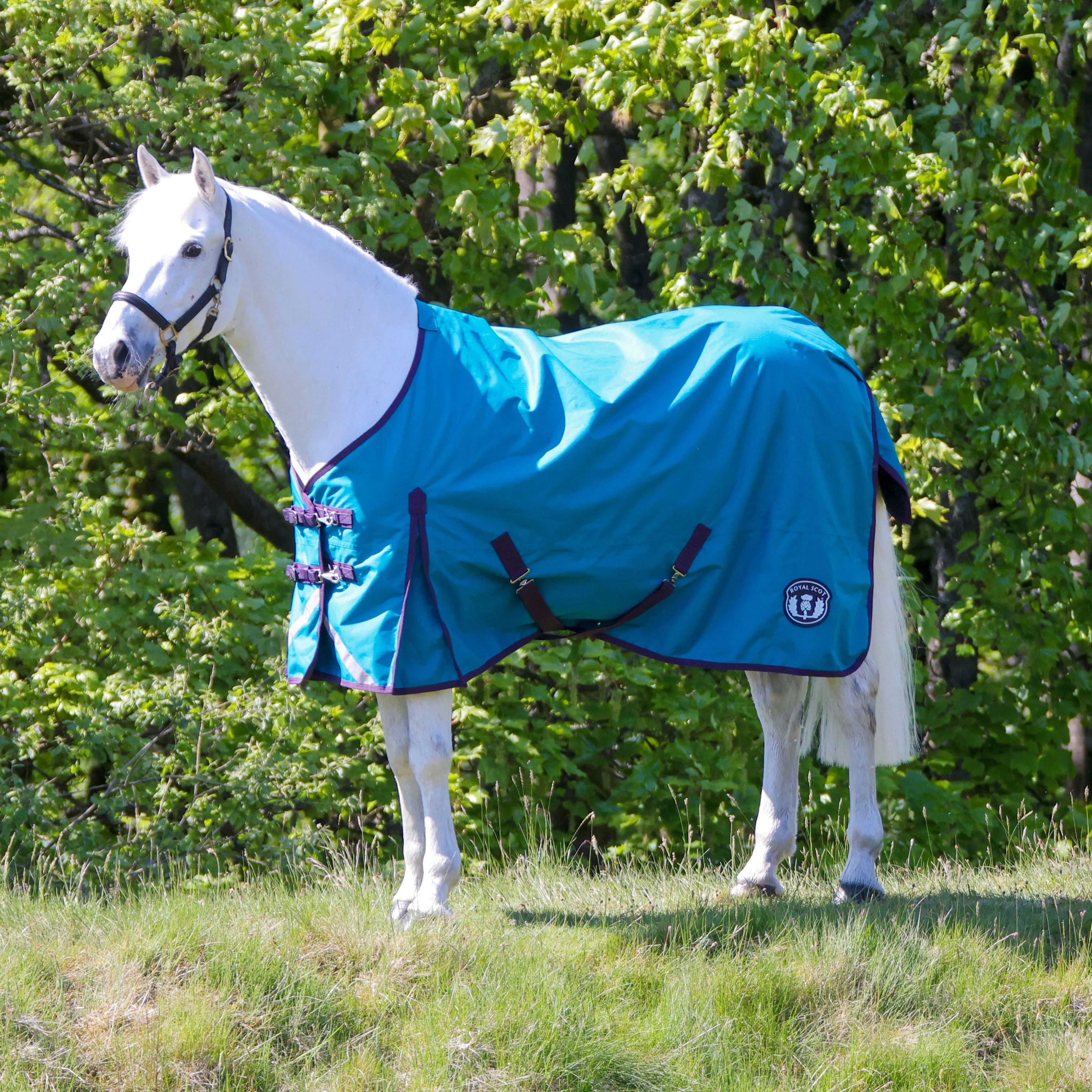 Original Lite 0g Standard Neck Turnout Rug Ocean - Image 8