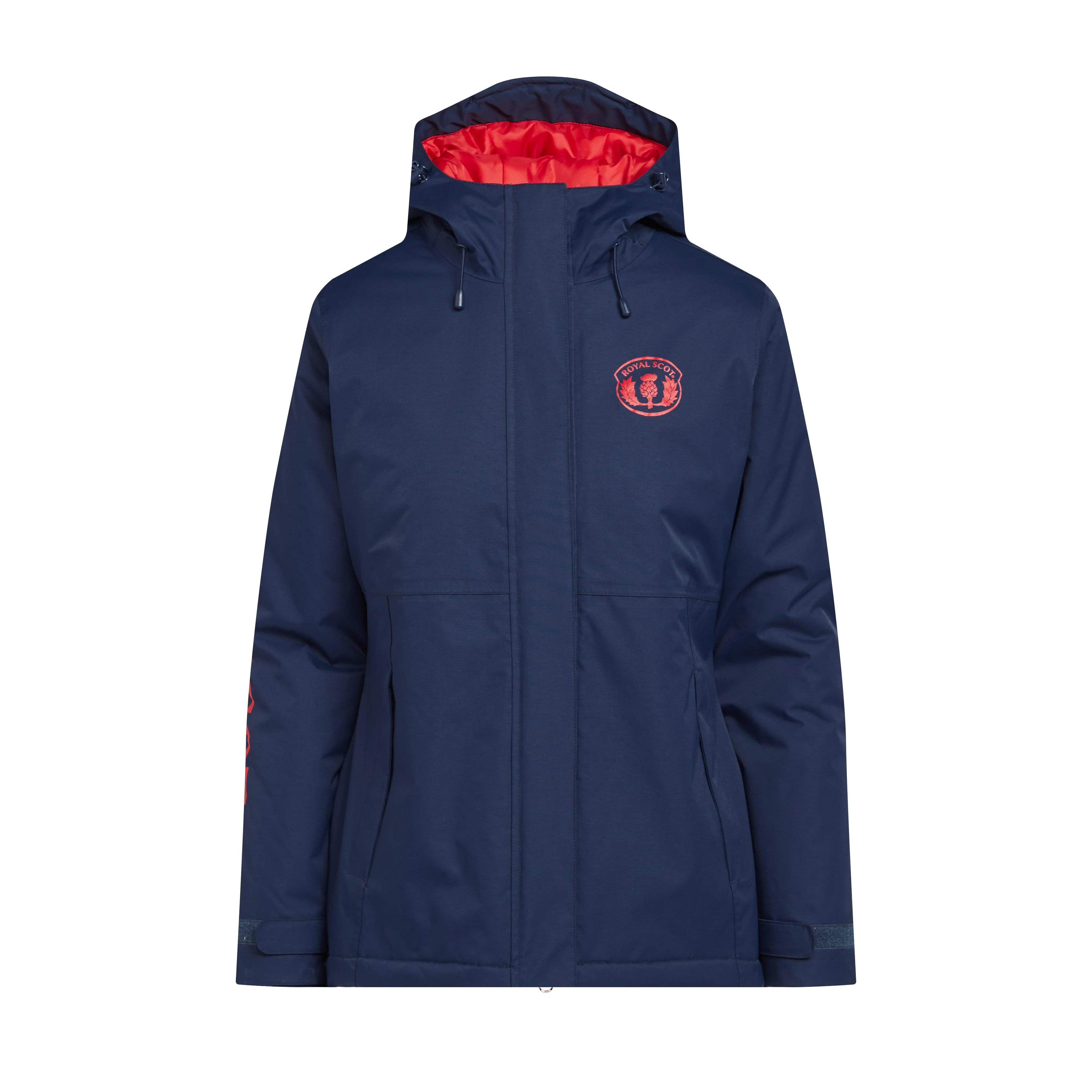 Womens Maya Waterproof Insulated Jacket Dark Blue - Image 12