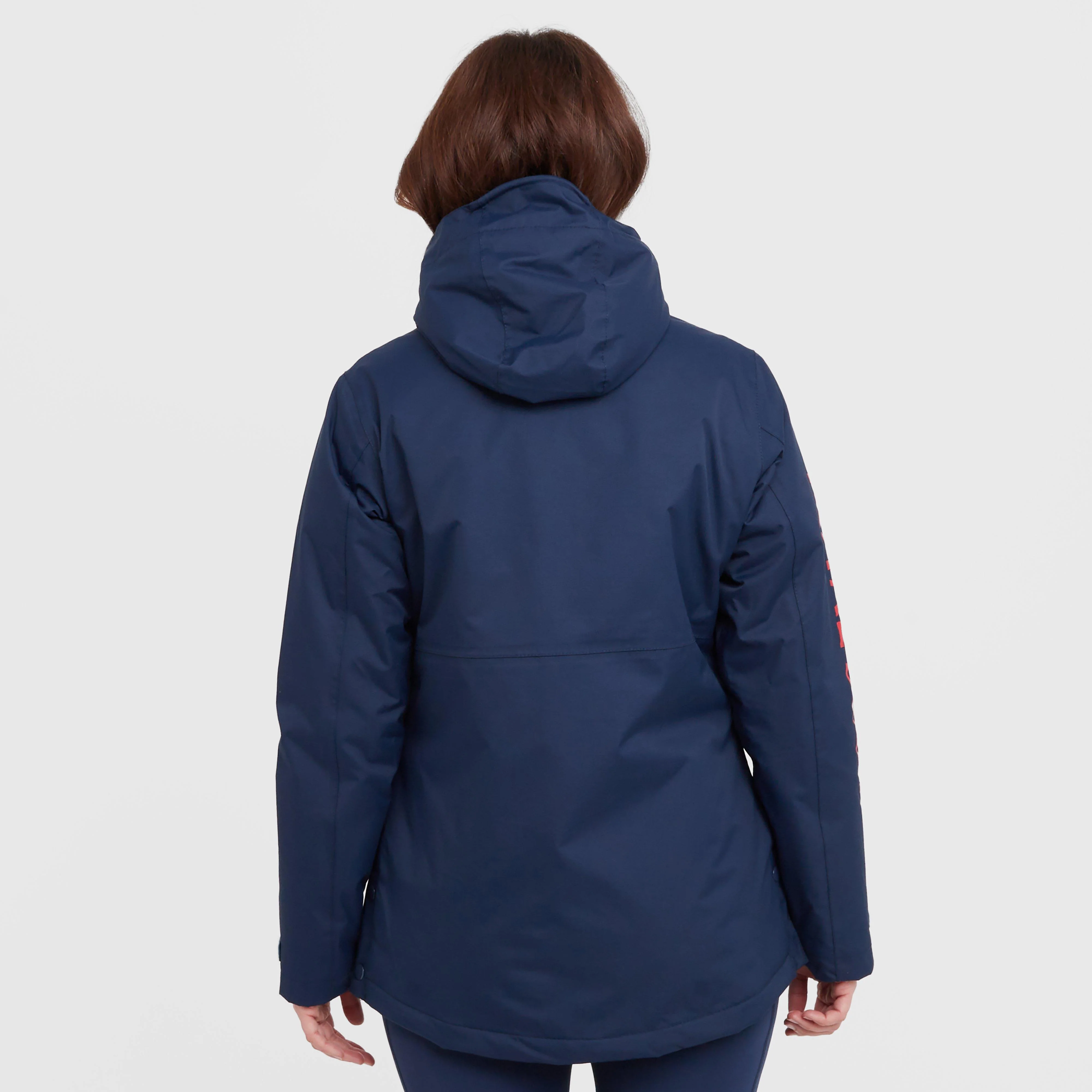 Womens Maya Waterproof Insulated Jacket Dark Blue - Image 2