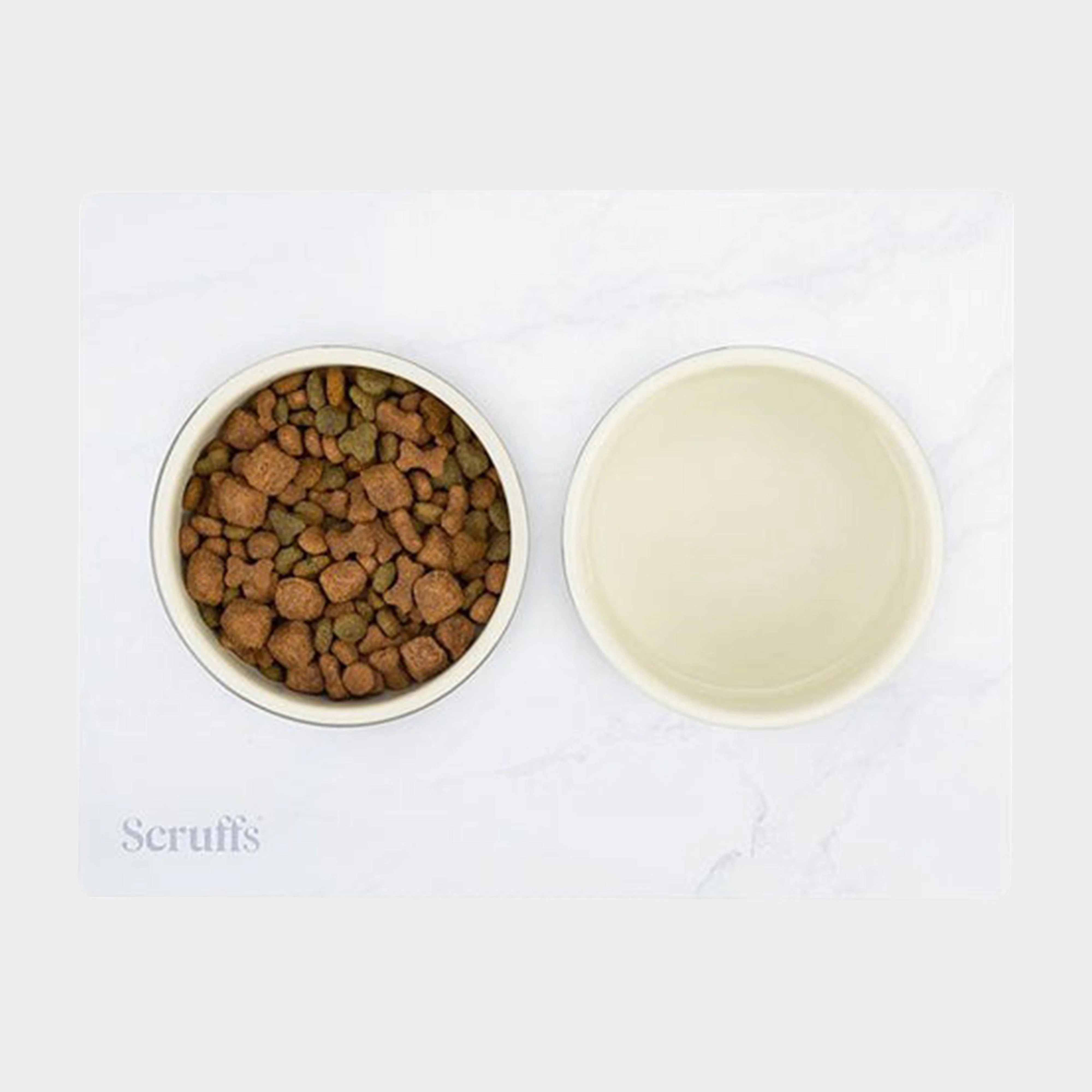 Pet Placemat White Marble Print - Image 2