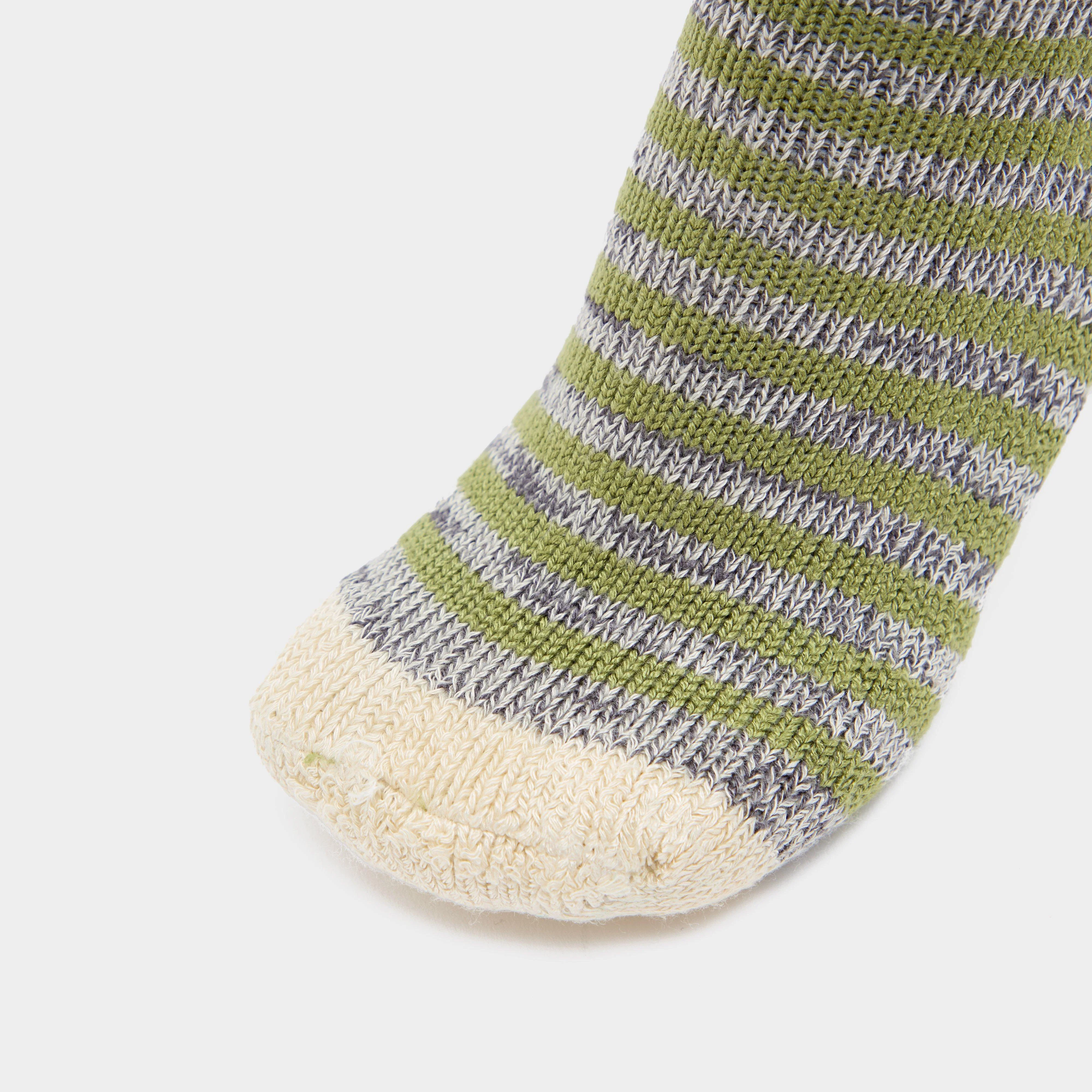 Men’s Attleborough Bamboo Mid-Length Stripe Socks - Image 5