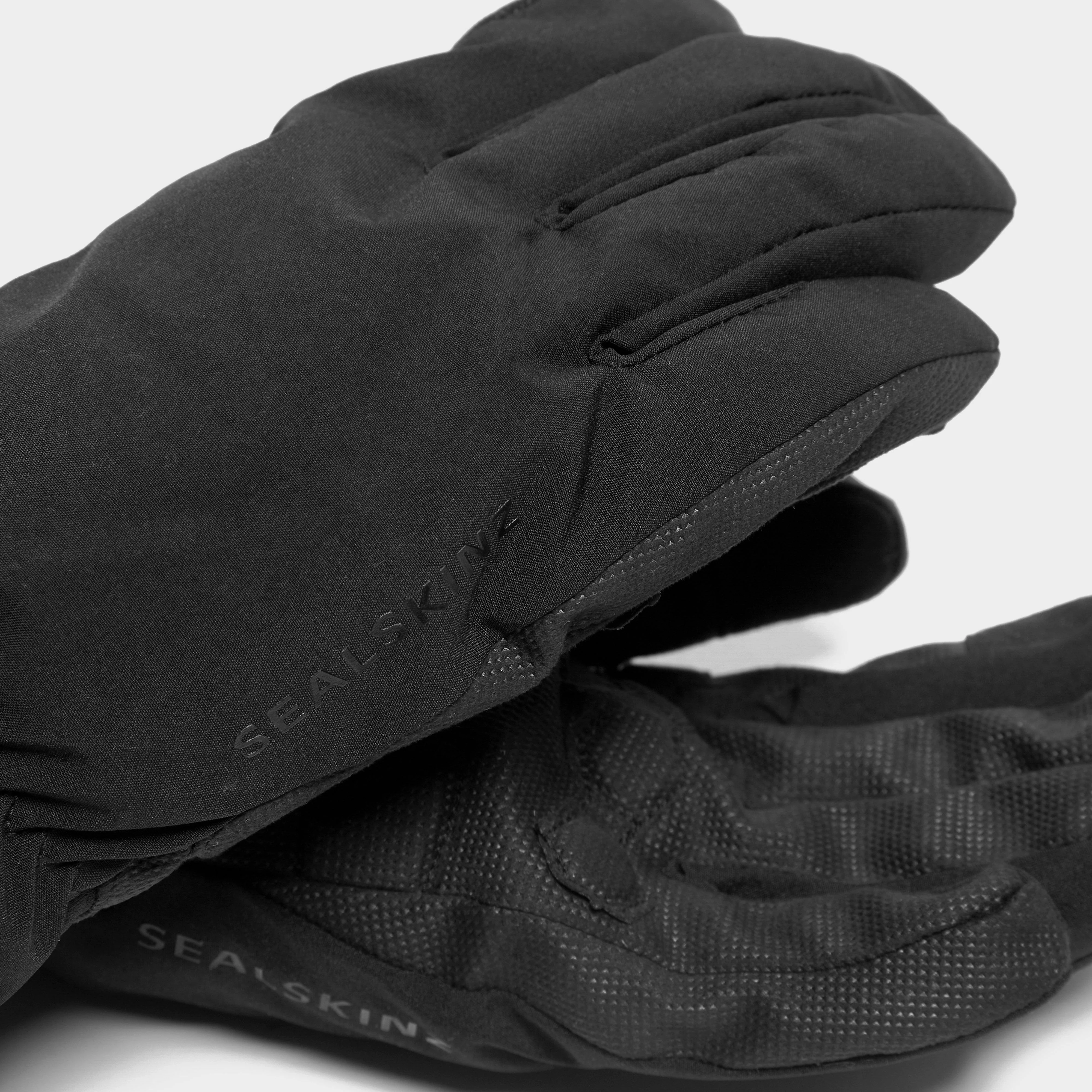 Waterproof Cold Weather Gloves Black - Image 3