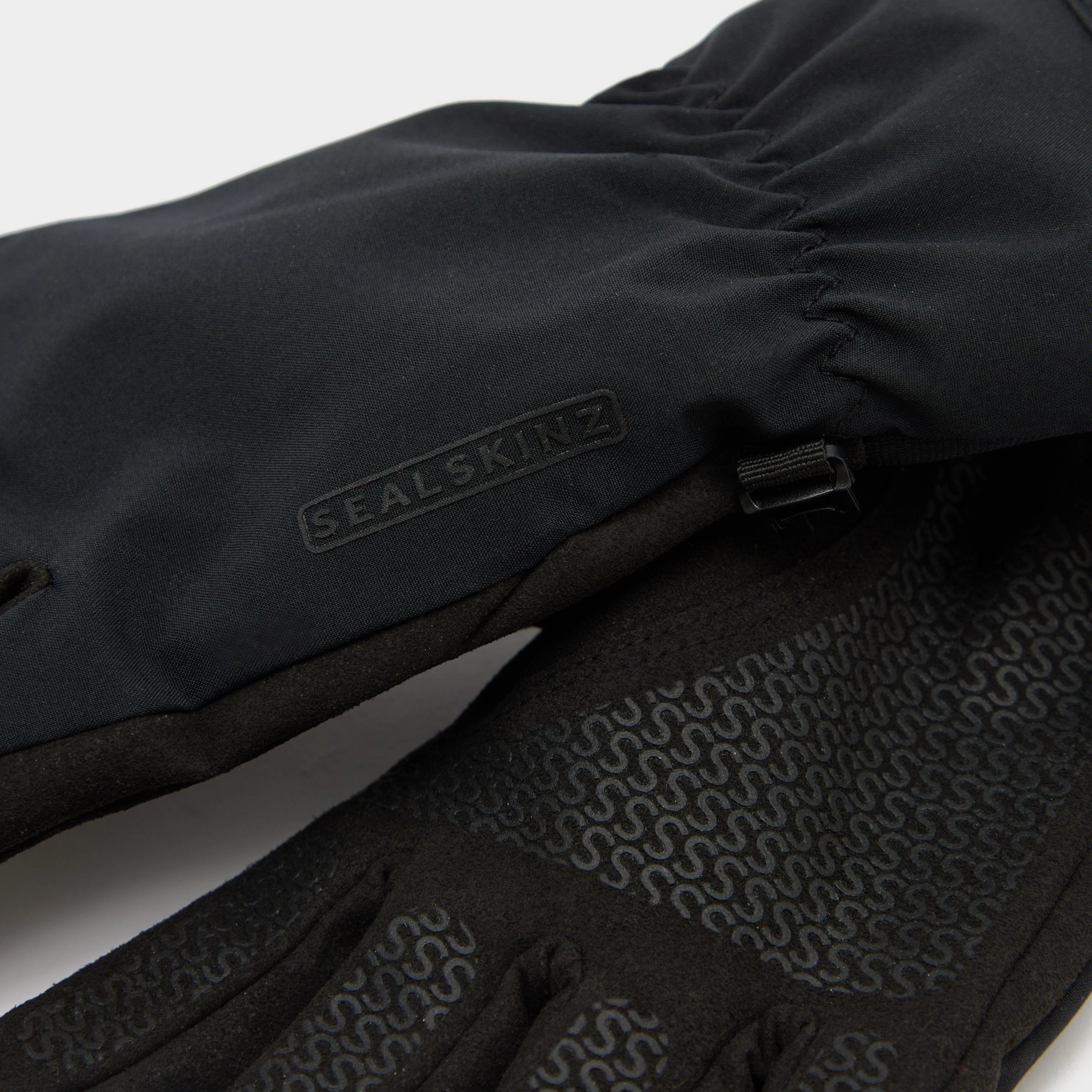 Womens AQUASEALZ™ Women's Waterproof All Weather Lightweight Gloves Black - Image 3