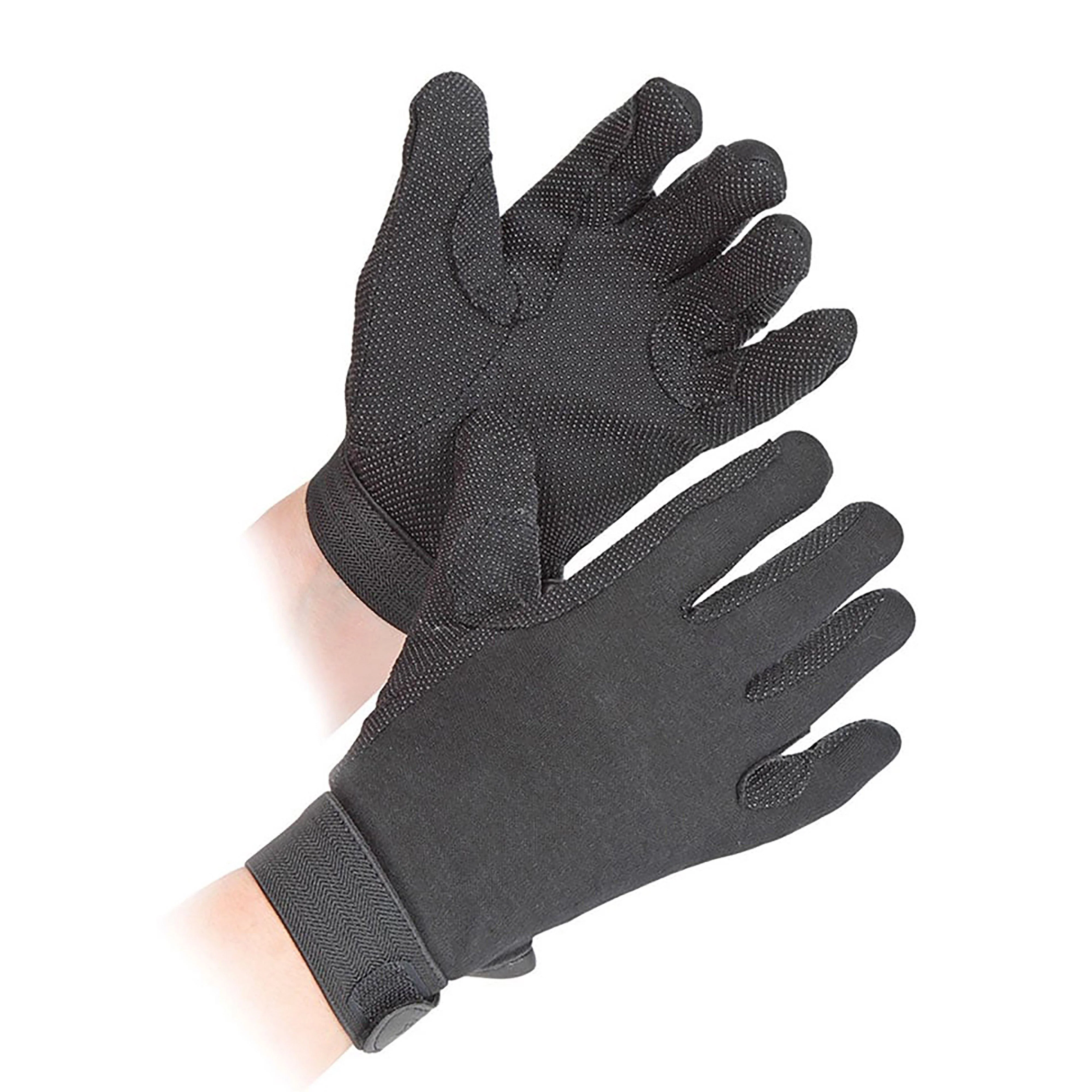 Childs Newbury Riding Gloves Black - Image 2