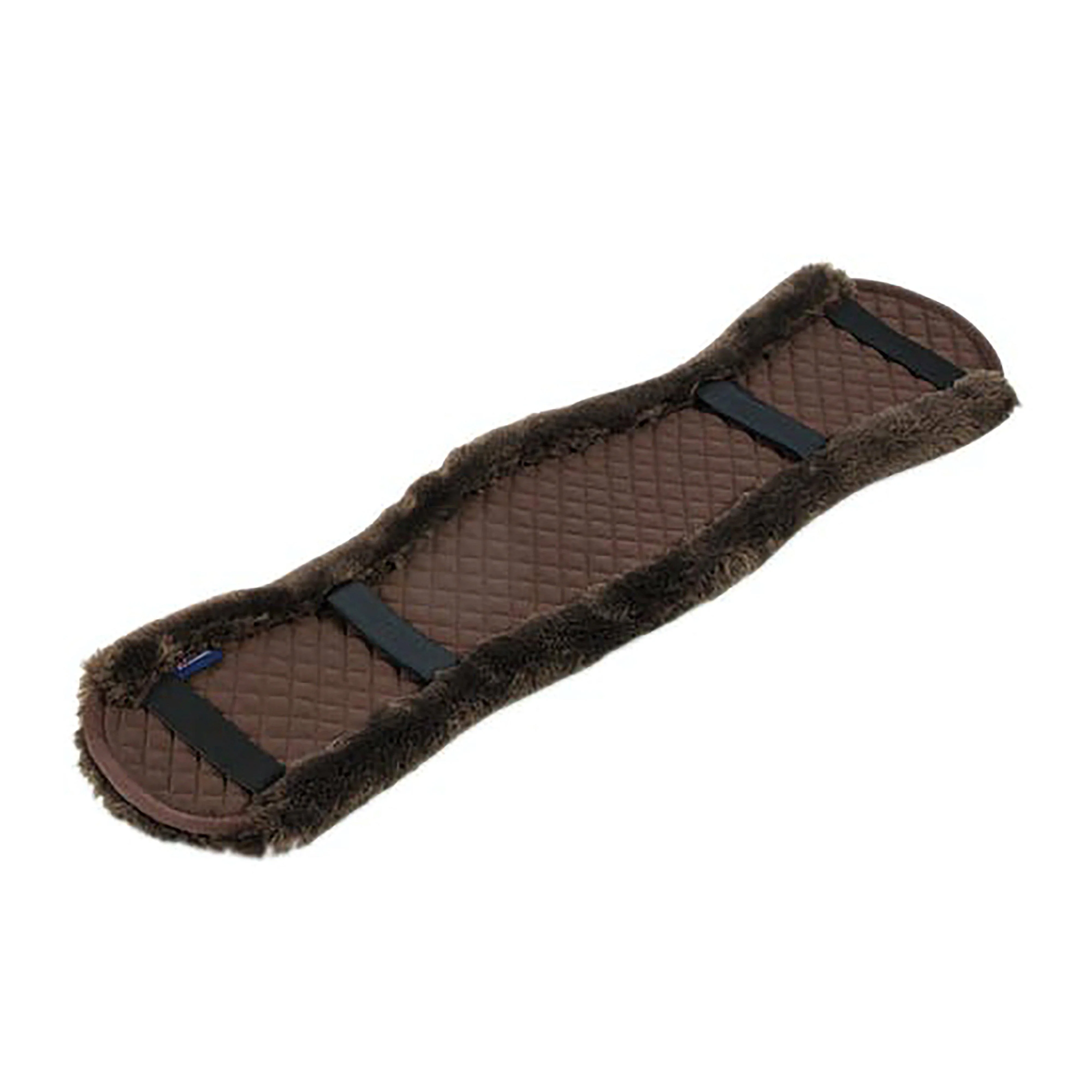 Performance Supafleece Dressage Girth Sleeve Brown - Image 3