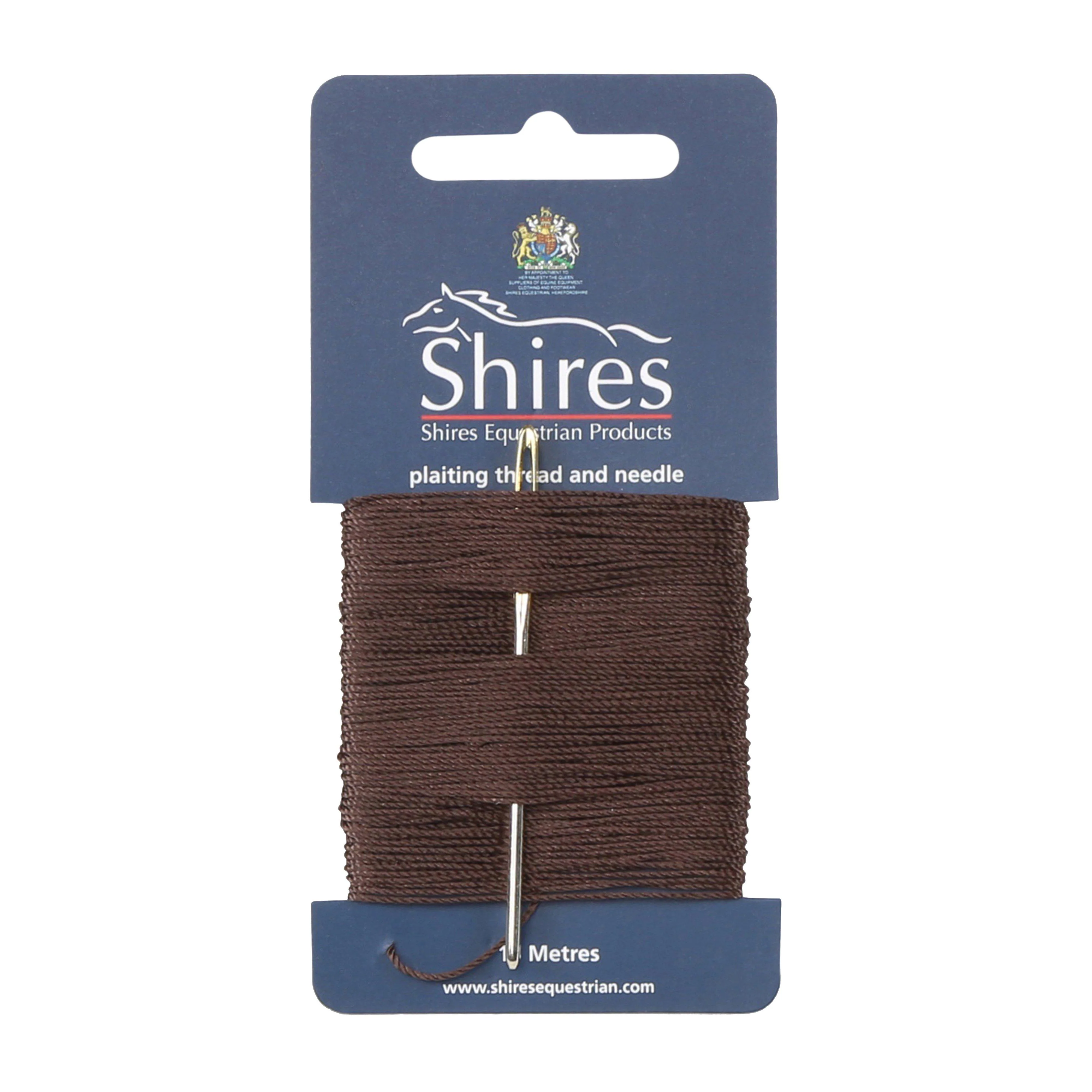 Plaiting Thread Card Brown - Image 2