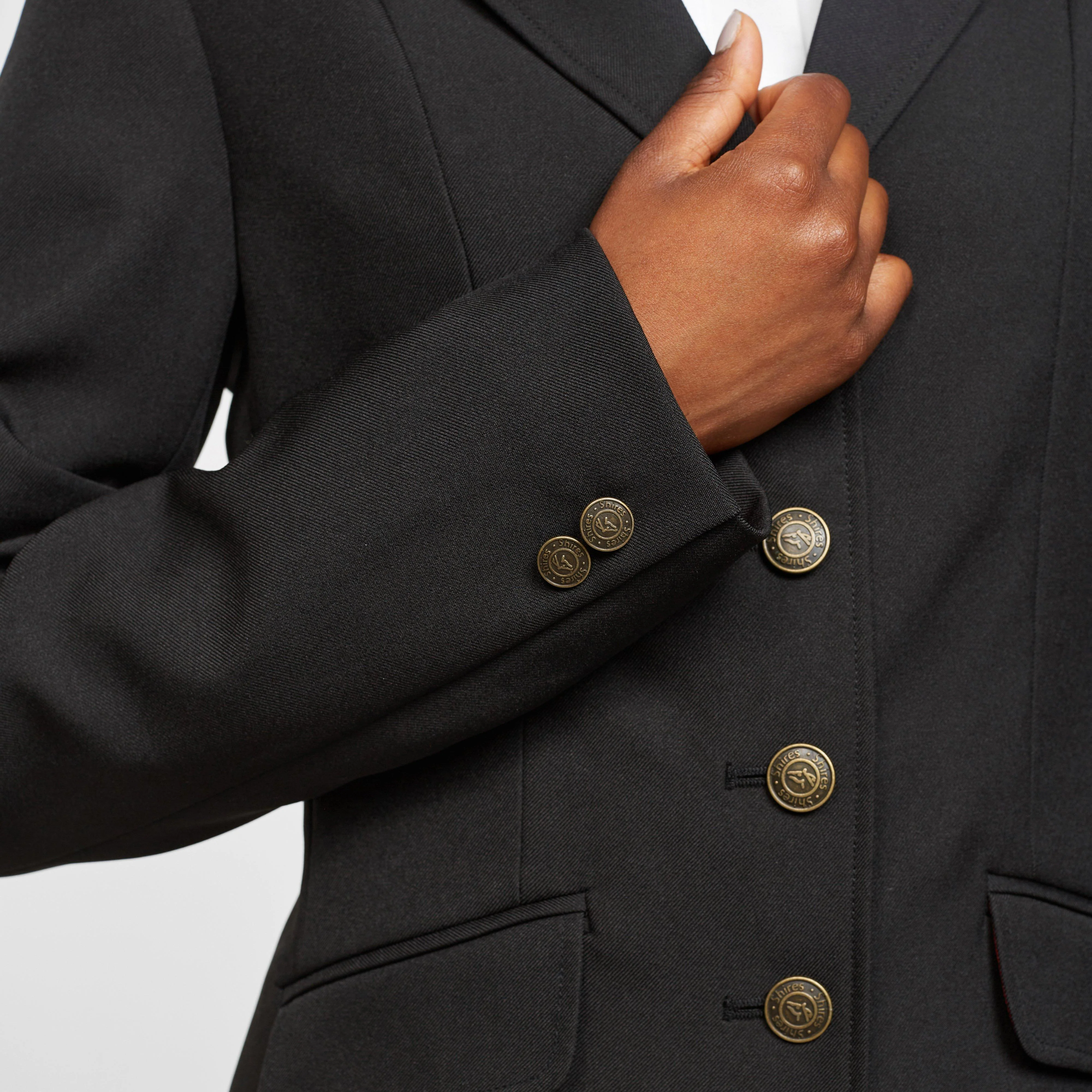 Womens Aston Show Jacket Black - Image 7