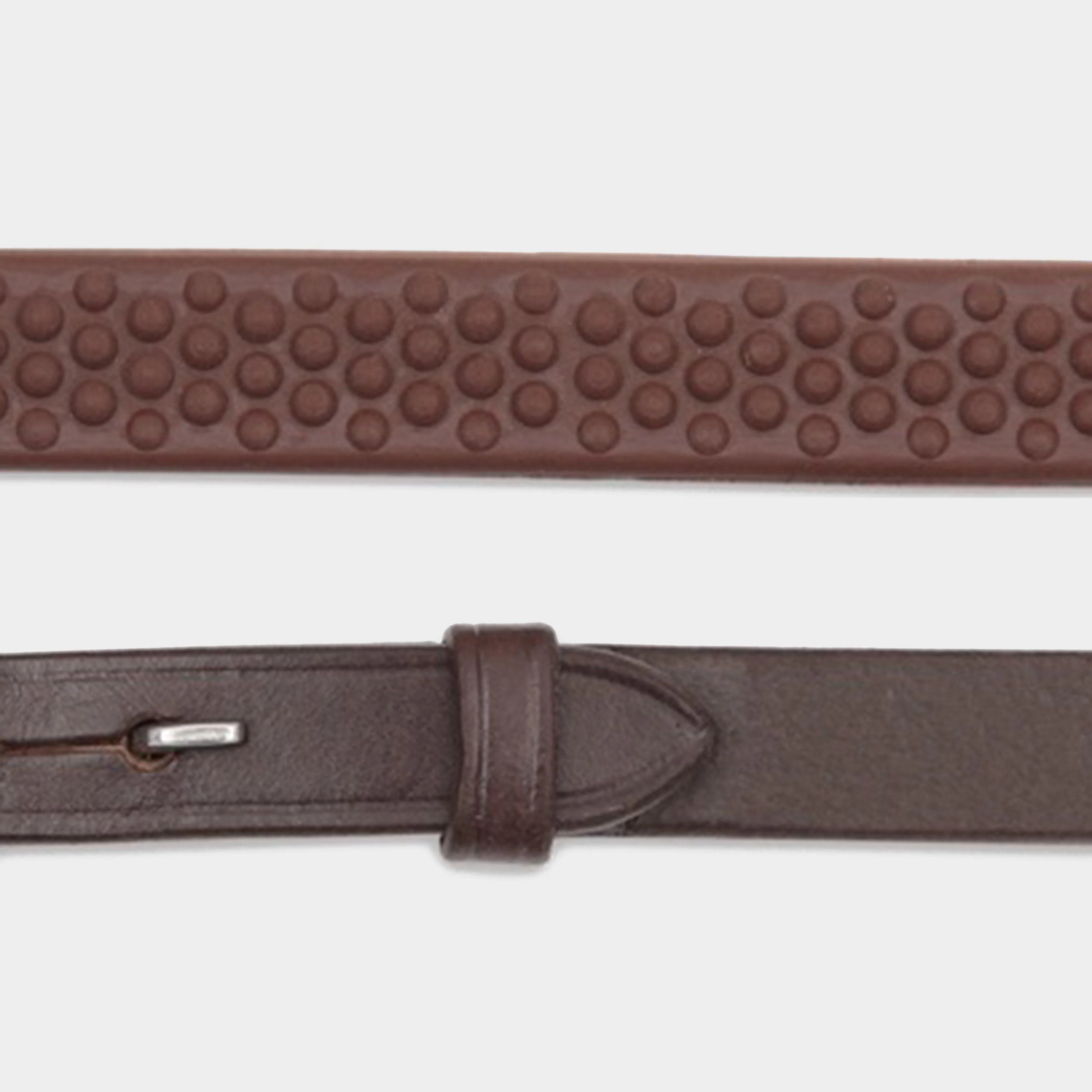 GARA Soft Rubber Grip Reins Havana