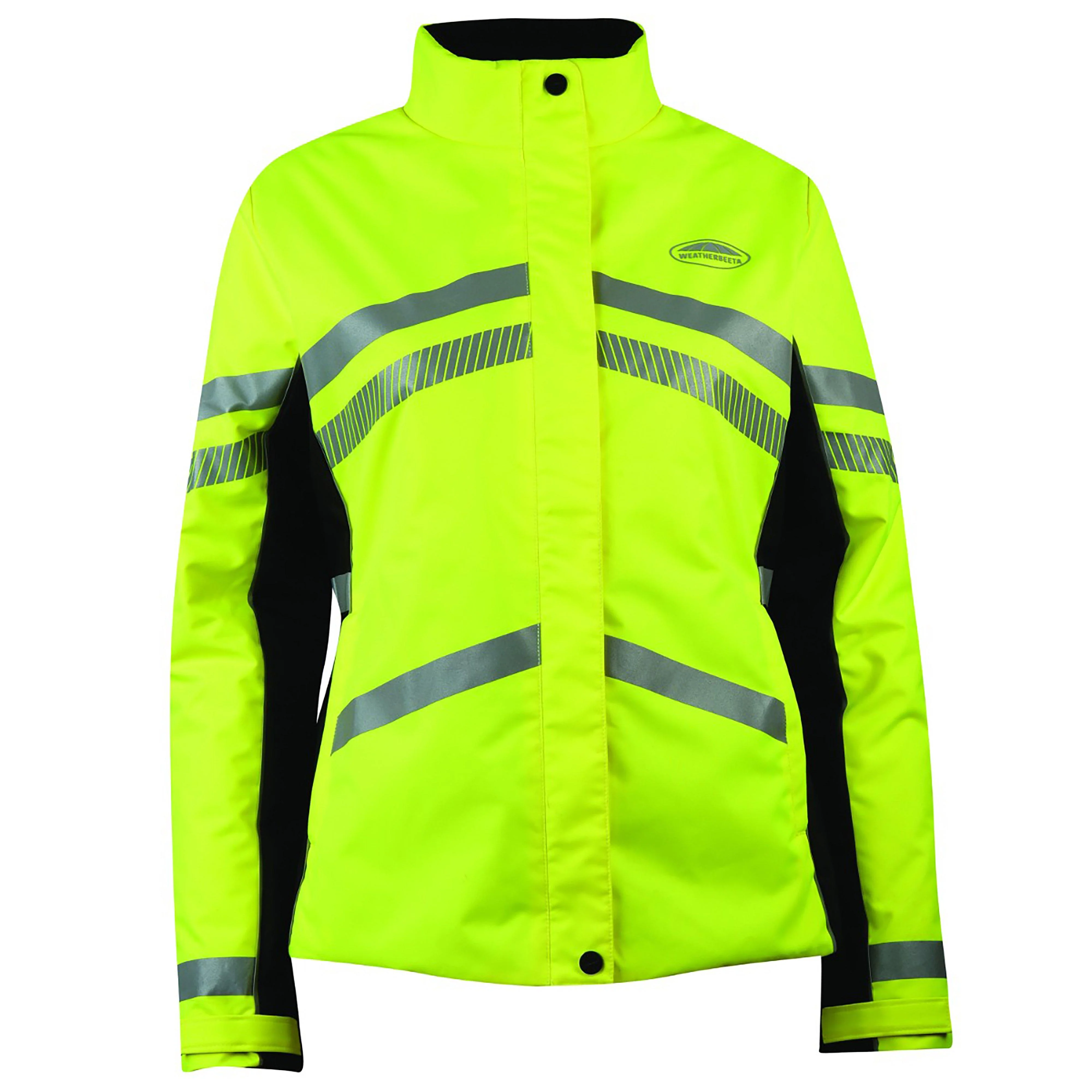 Childs Reflective Heavy Padded Waterproof Jacket Yellow - Image 9