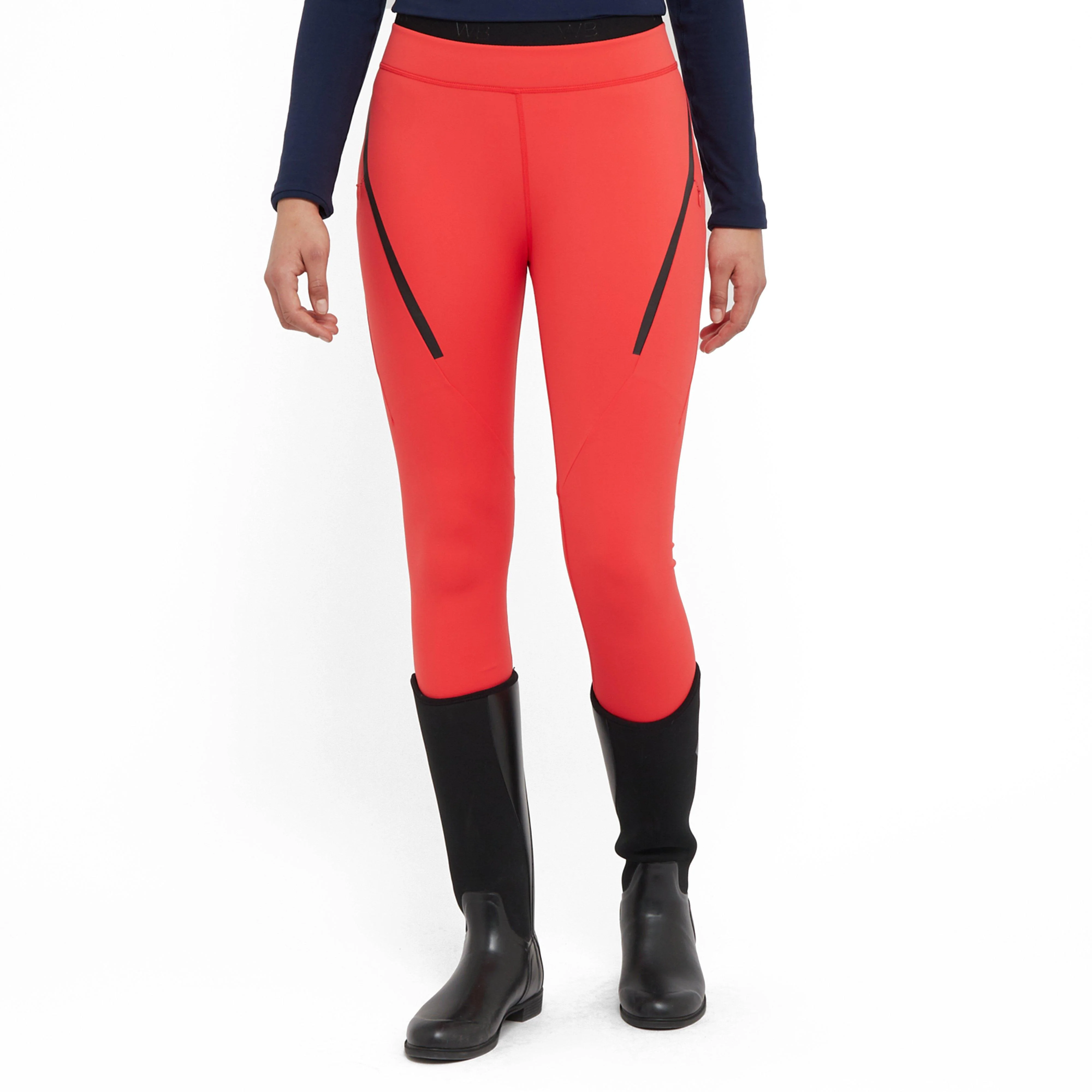 Womens Toulon Lifestyle Riding Tights Bittersweet Red - Image 7