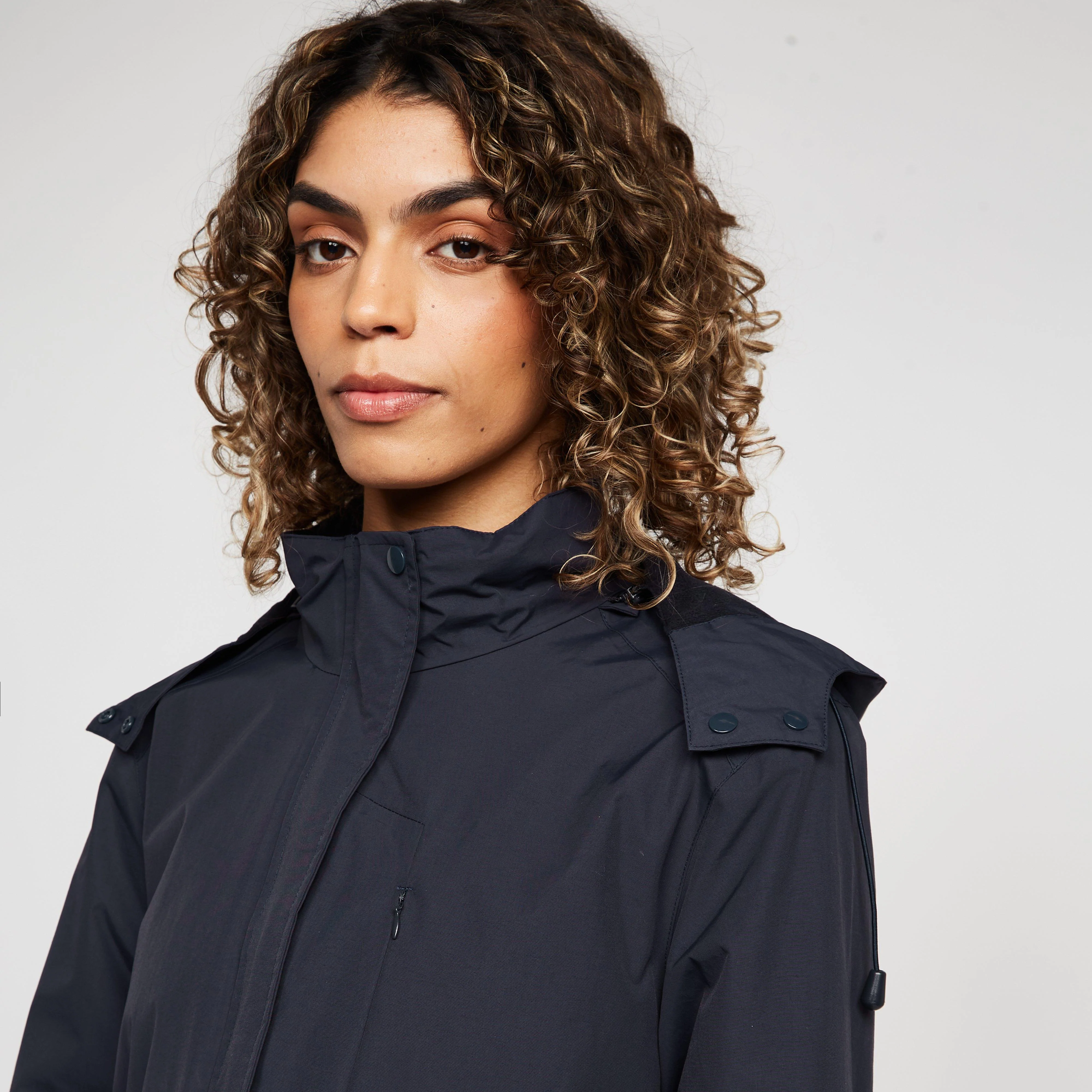 Womens Westerdale Jacket Dark Blue - Image 6