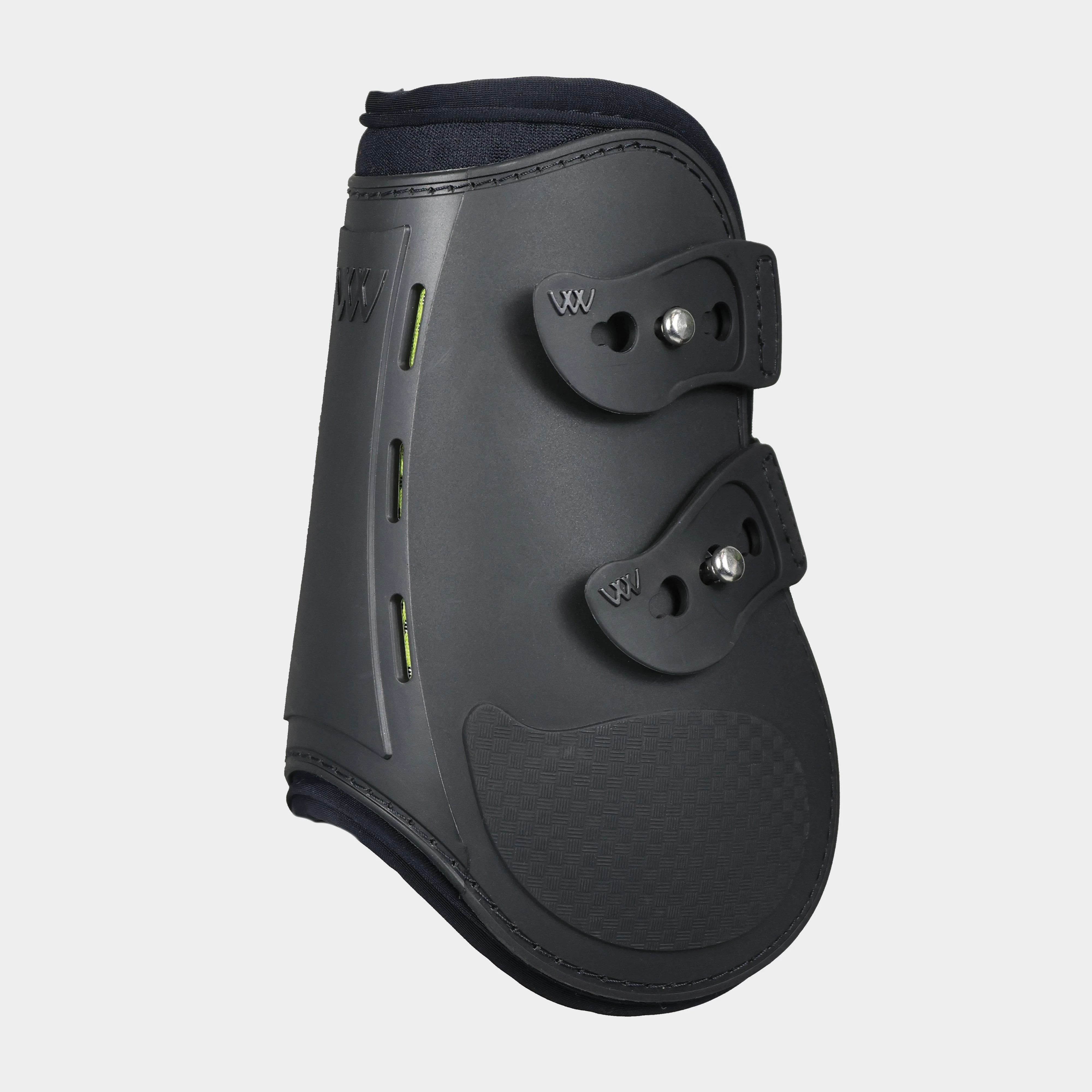 Vision Fetlock Boots Black/Brushed Steel