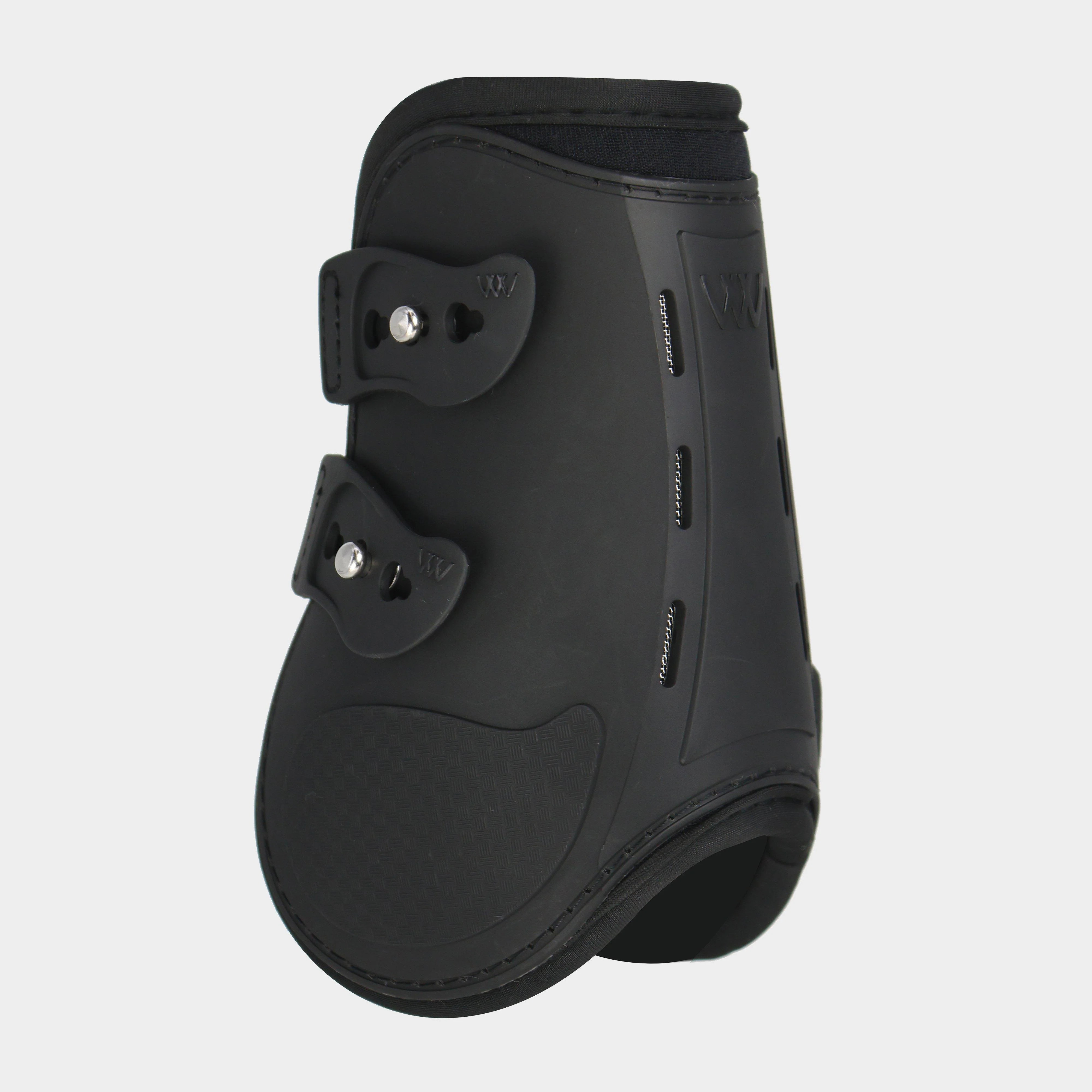 Vision Fetlock Boots Black/Brushed Steel - Image 2